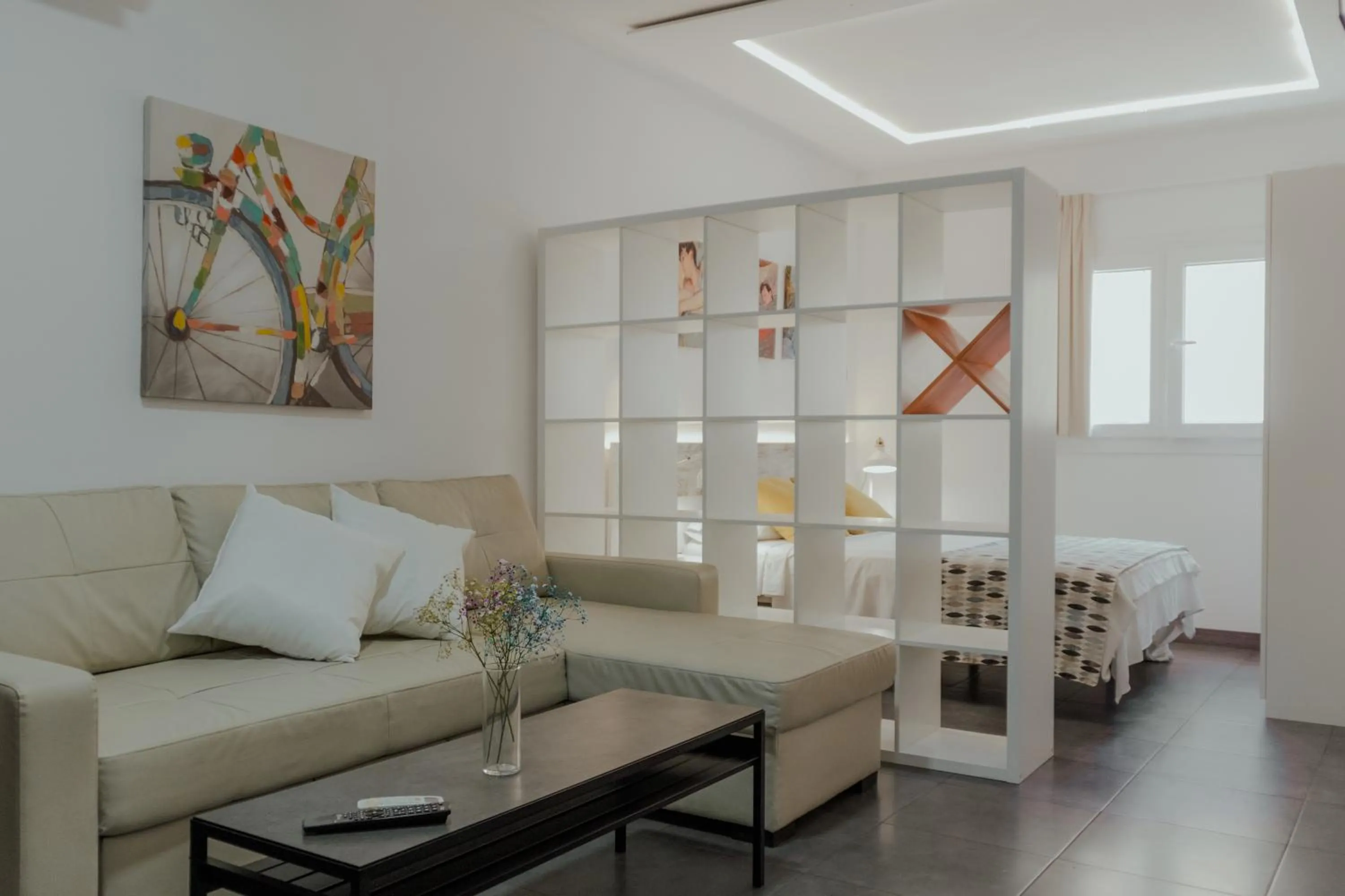 Living room in Marqués de Guadiaro 1 Apartamentos