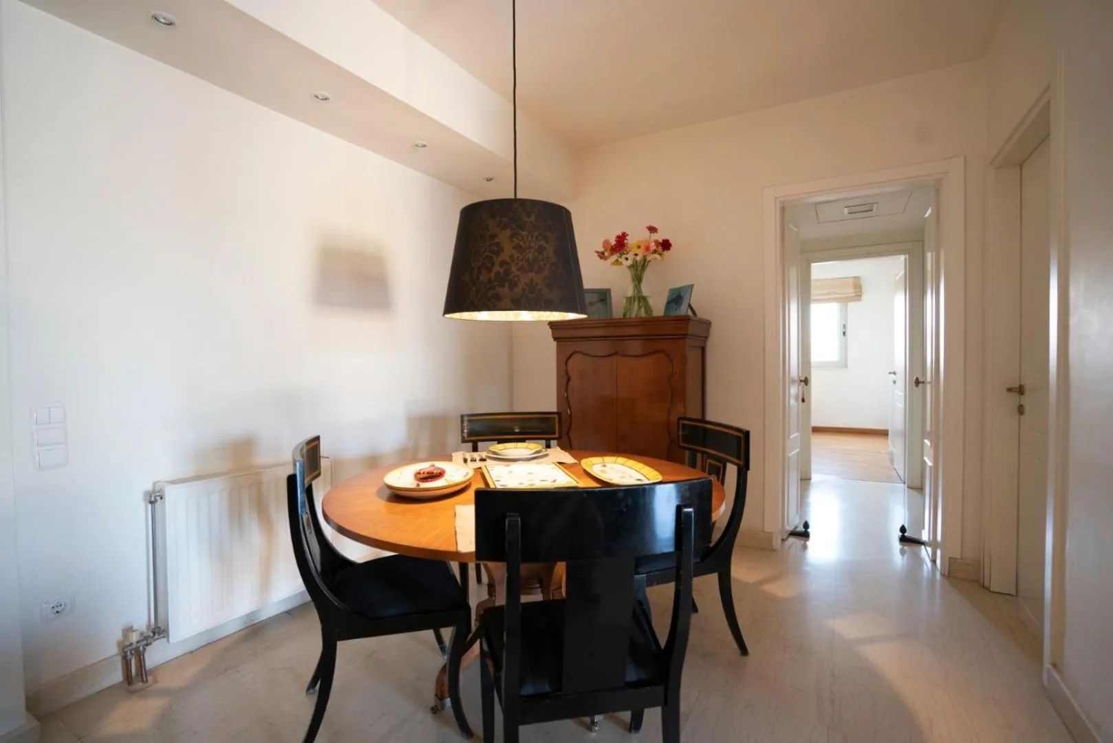 Dining area in Marousi Luxury Apartment