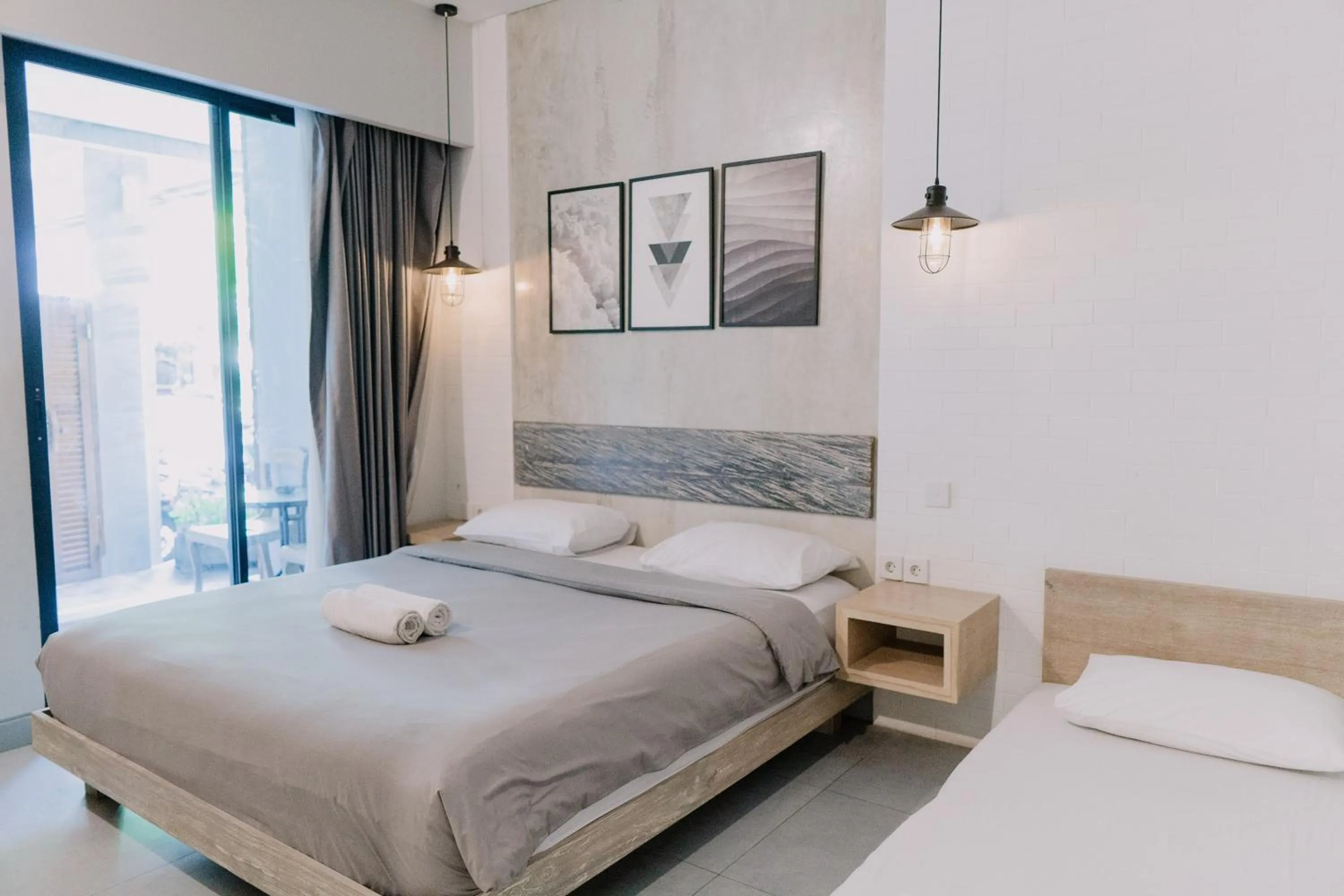 Bedroom, Bed in Gemini Star Hotel Kuta