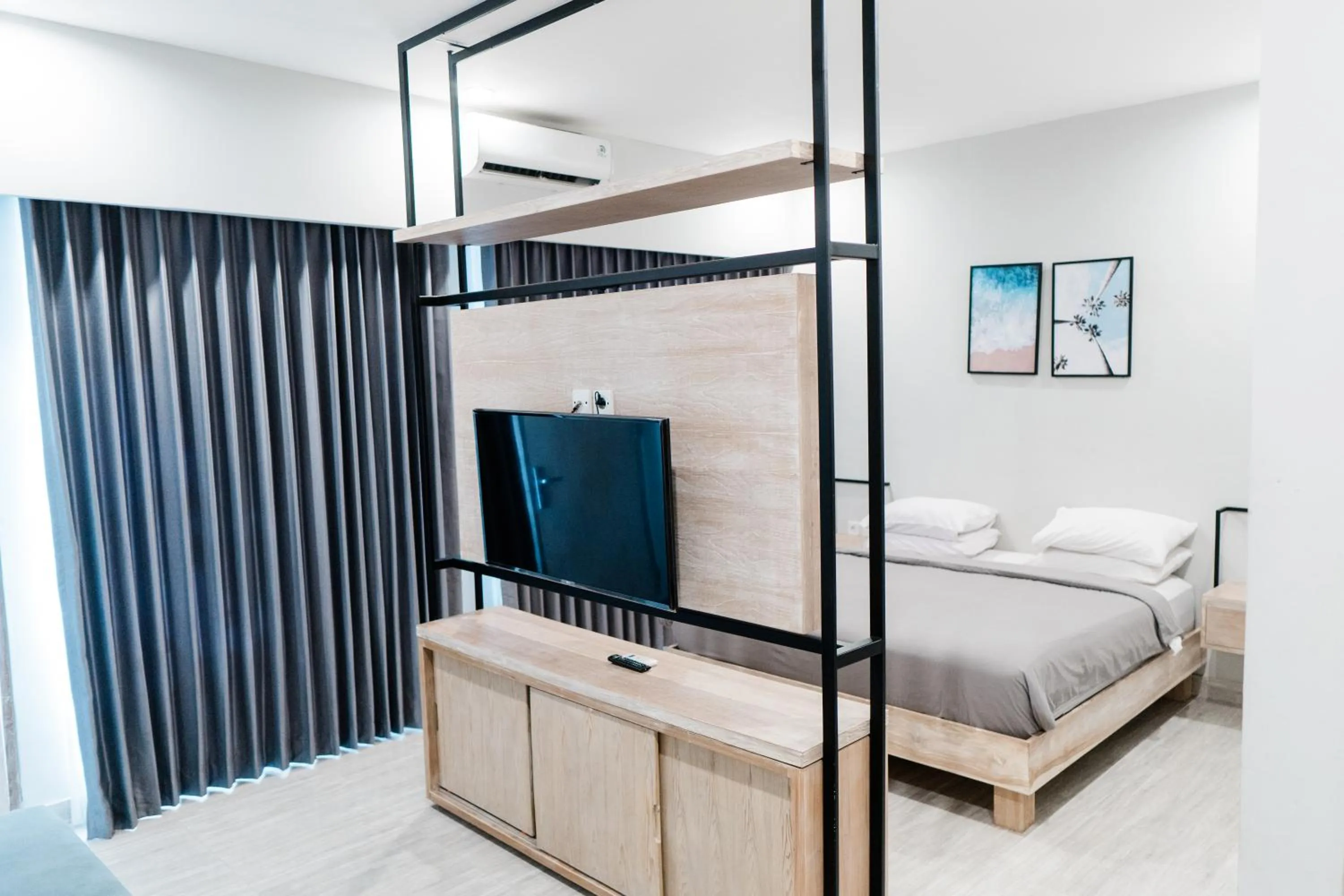 Bed in Gemini Star Hotel Kuta