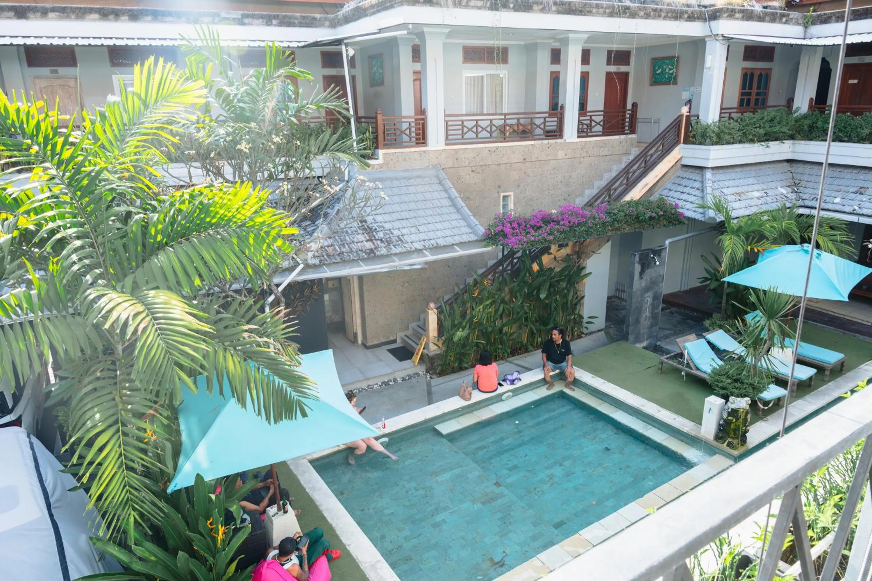 Swimming pool in Gemini Star Hotel Kuta