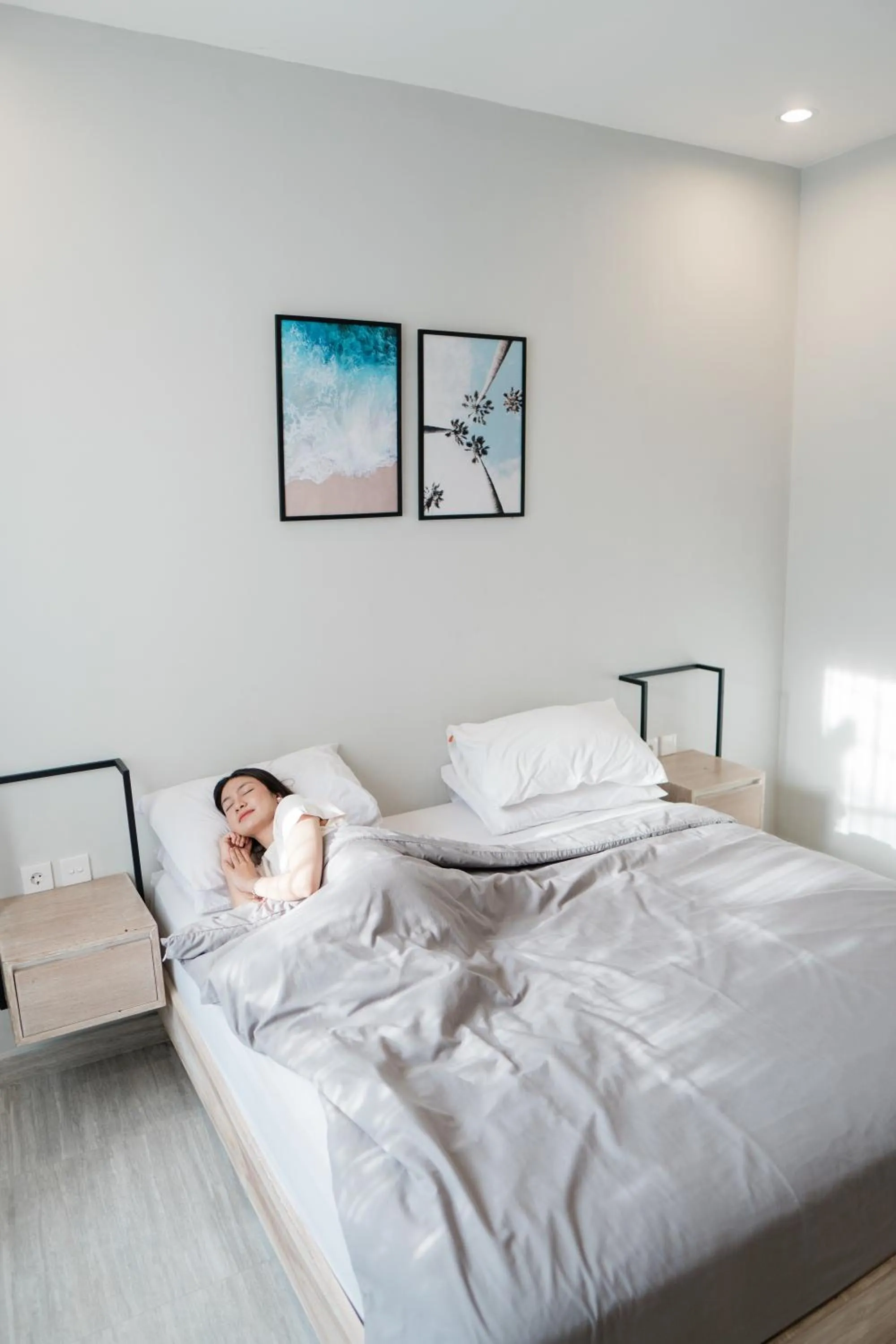 Bed in Gemini Star Hotel Kuta