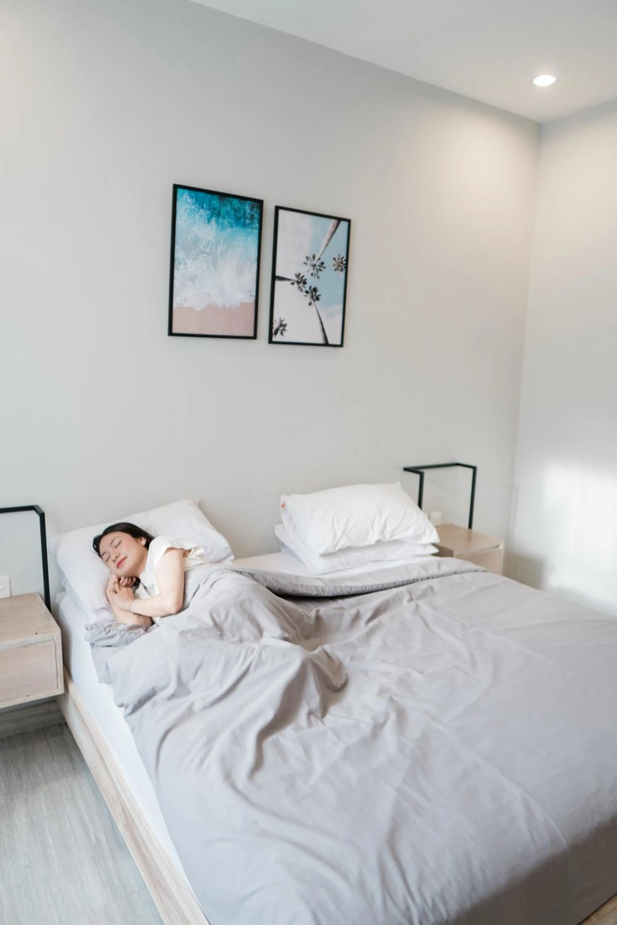 Bed in Gemini Star Hotel Kuta