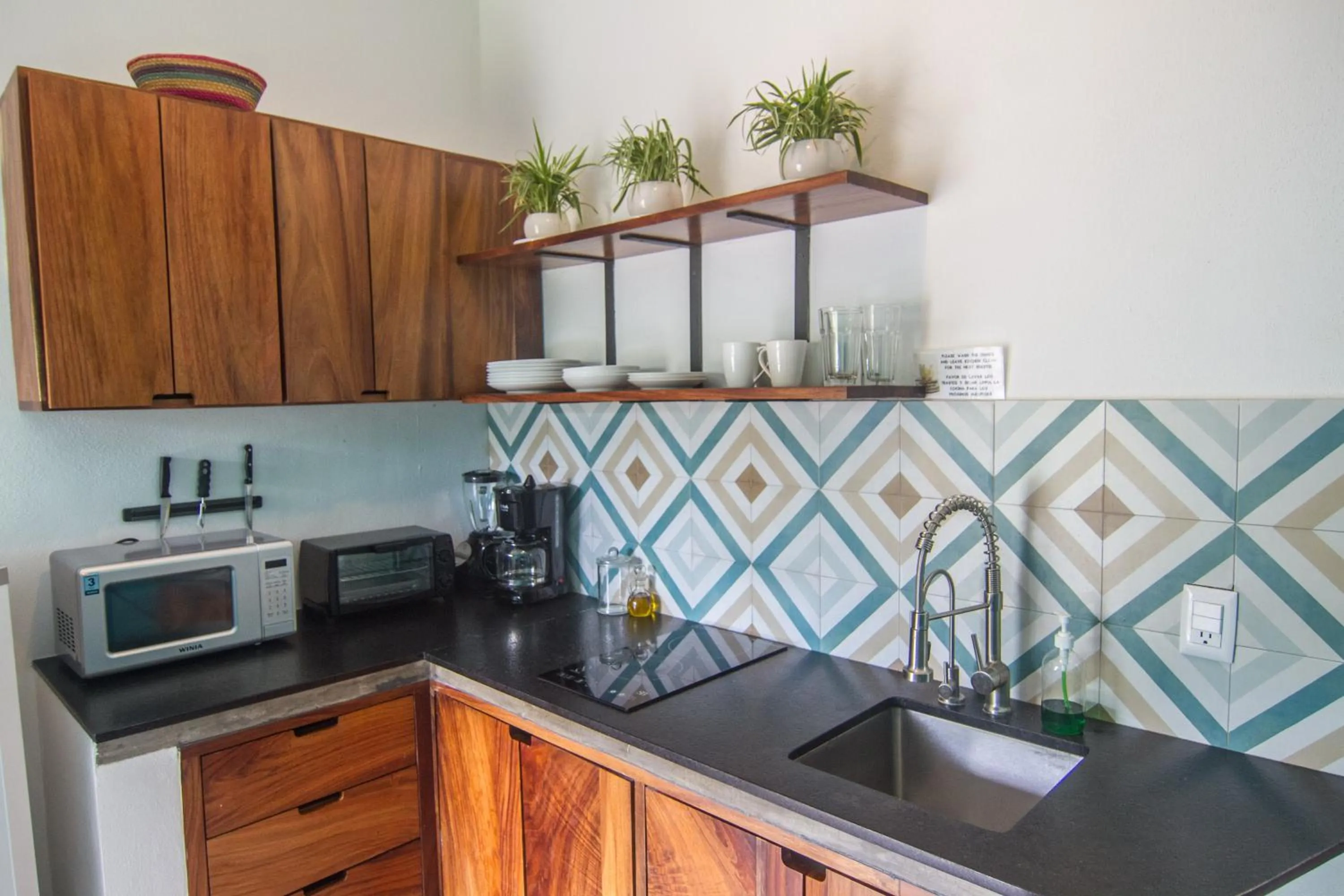 Coffee/tea facilities in Villas Pura Chacala