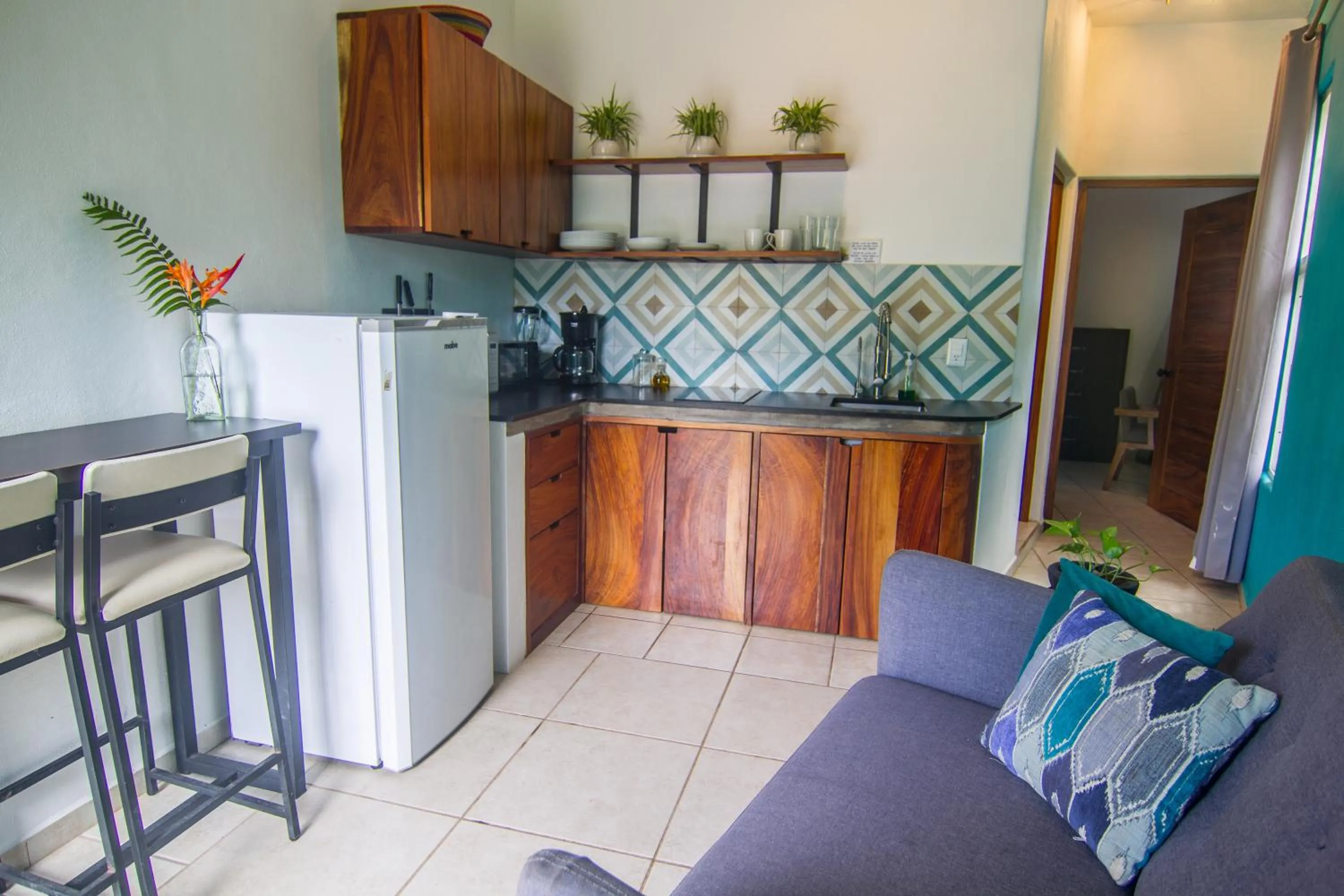 Kitchen or kitchenette in Villas Pura Chacala