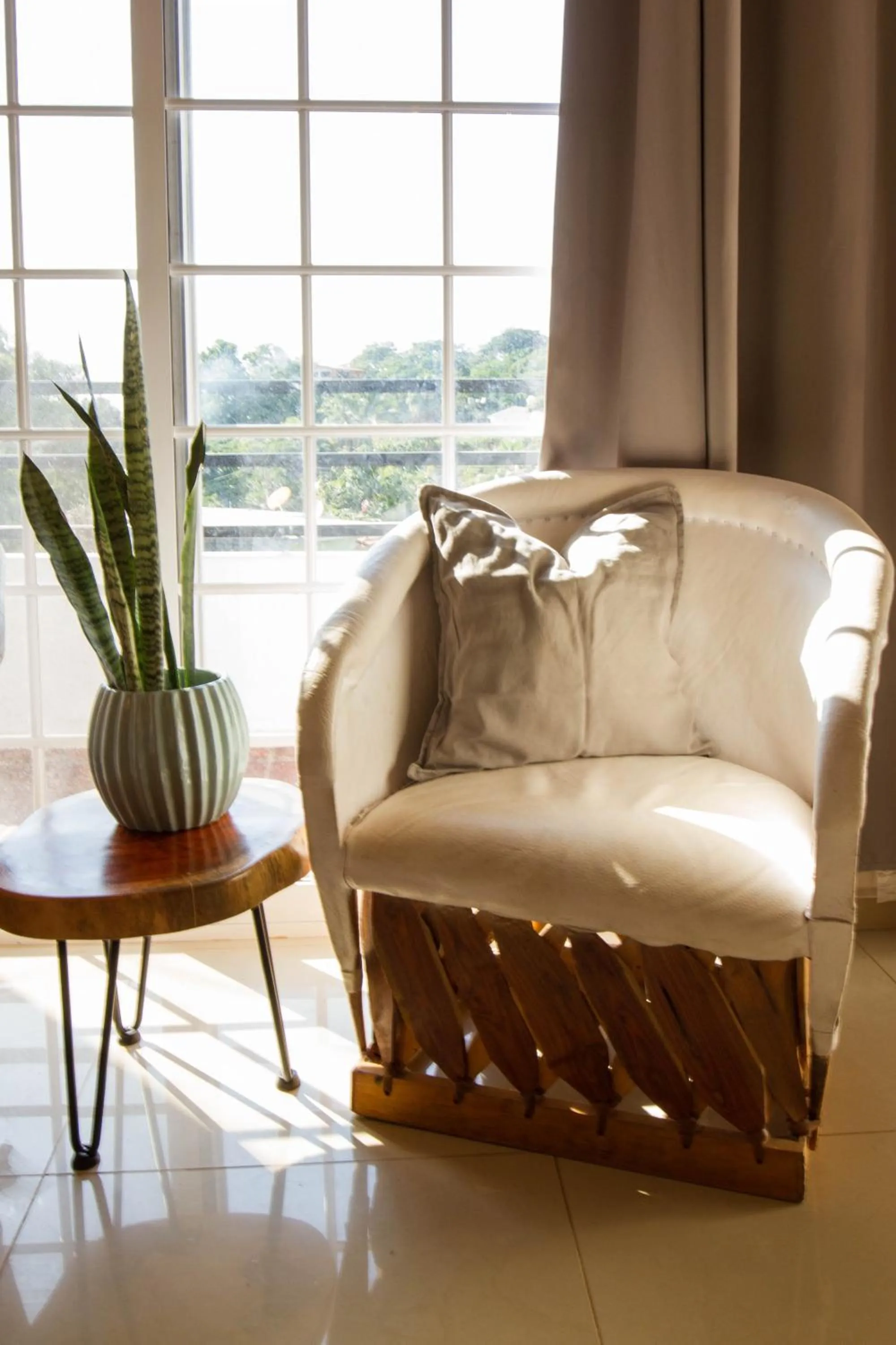 Living room in Villas Pura Chacala