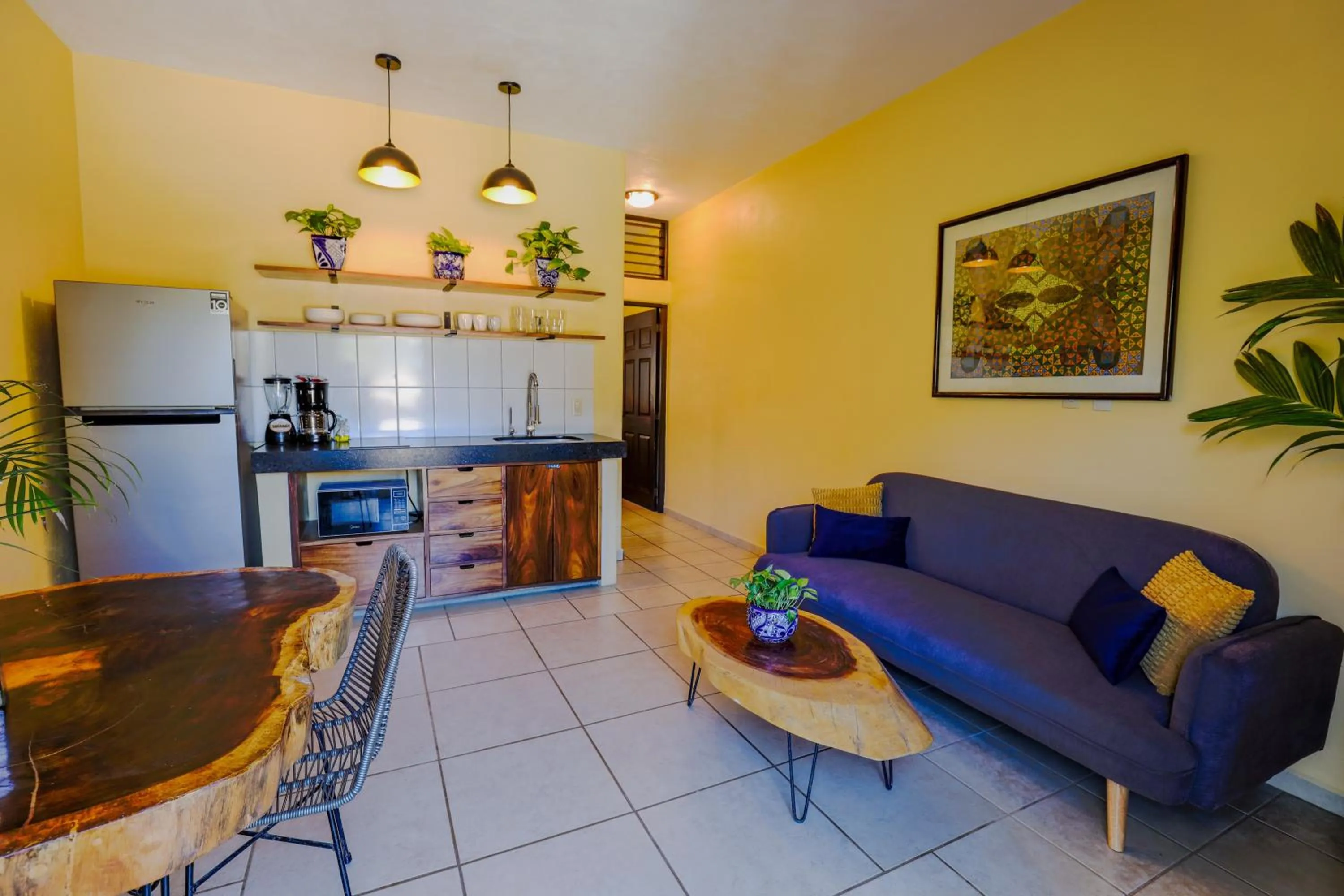 Coffee/tea facilities in Villas Pura Chacala