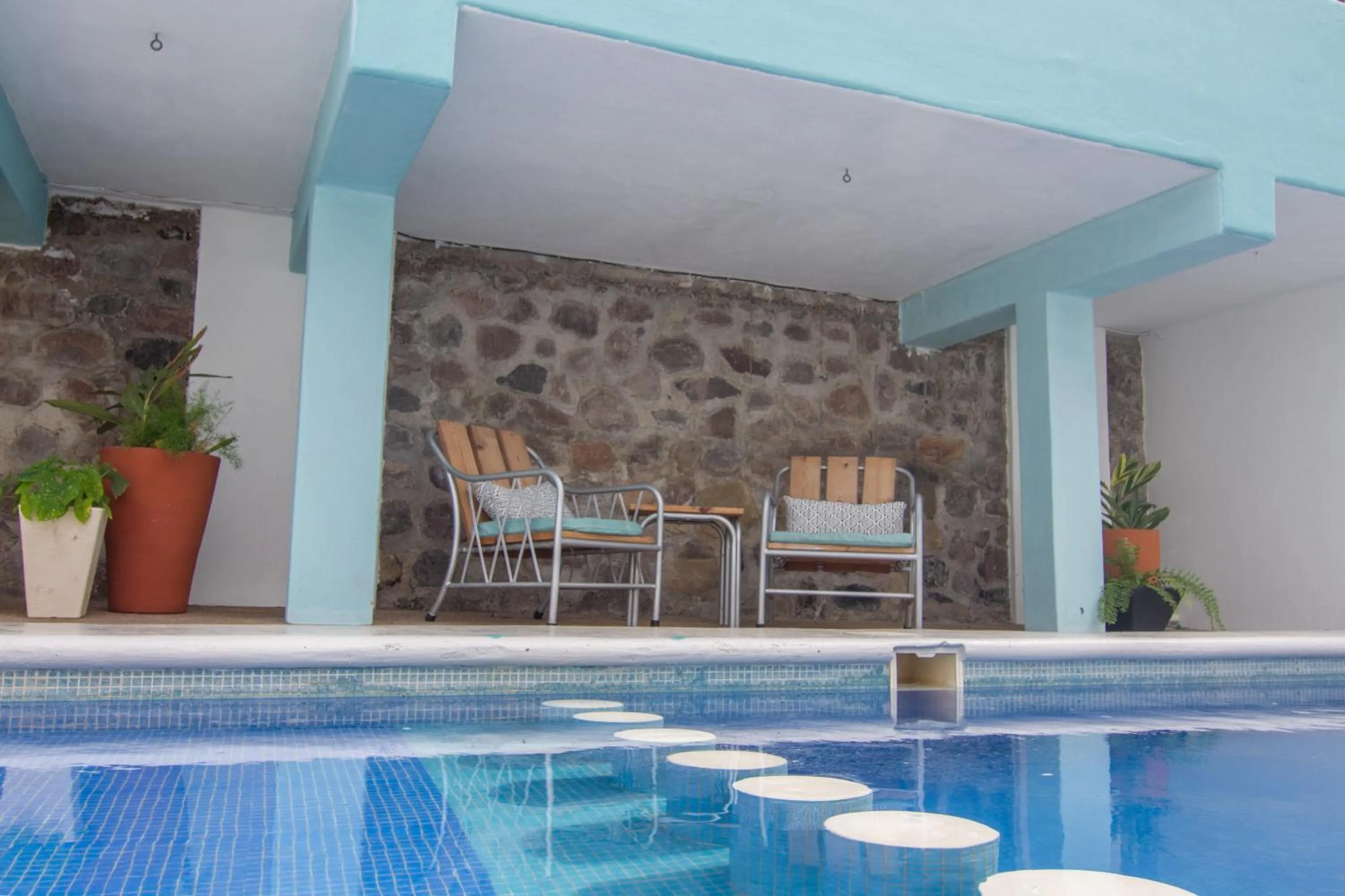 Swimming pool in Villas Pura Chacala
