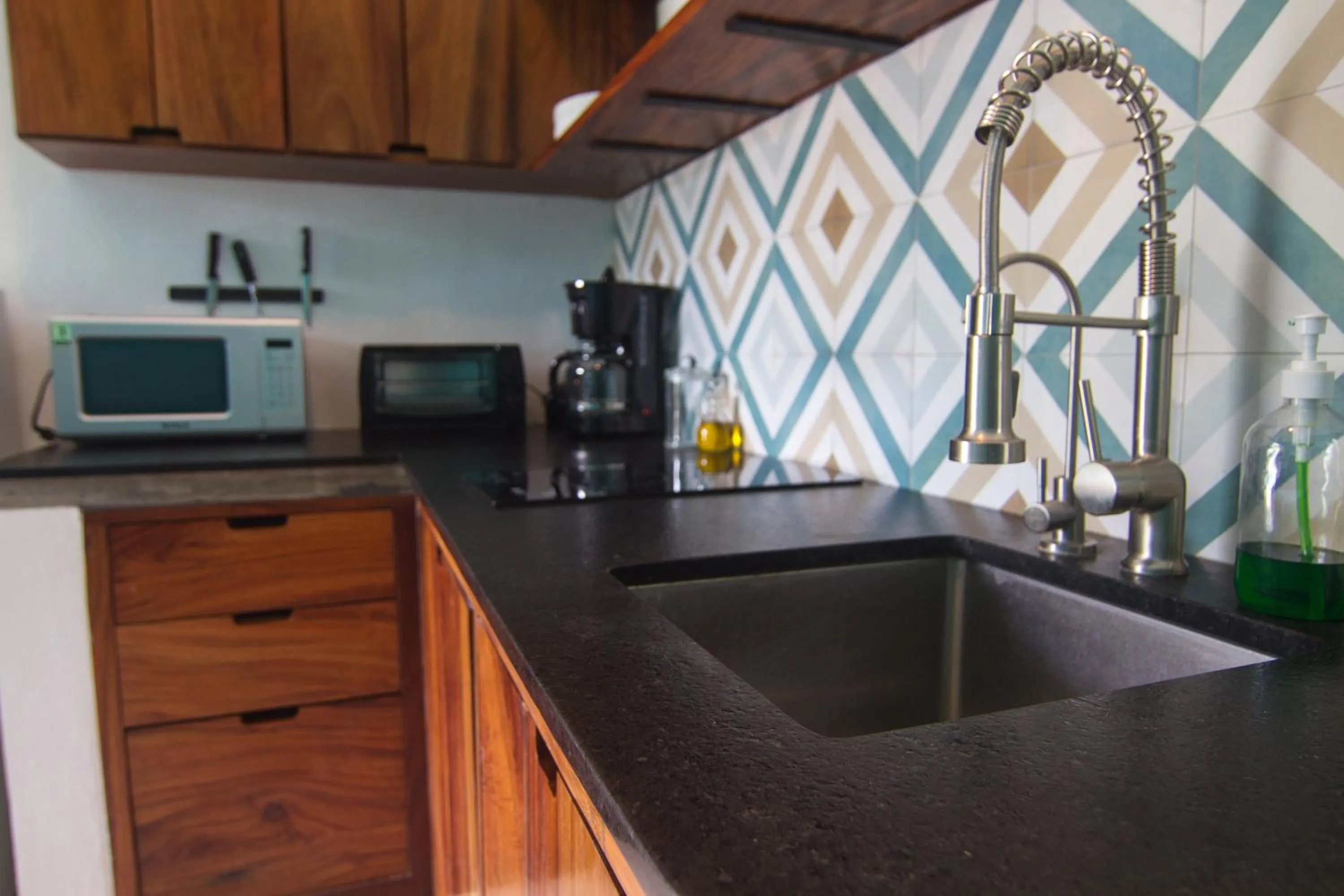 Kitchen or kitchenette in Villas Pura Chacala