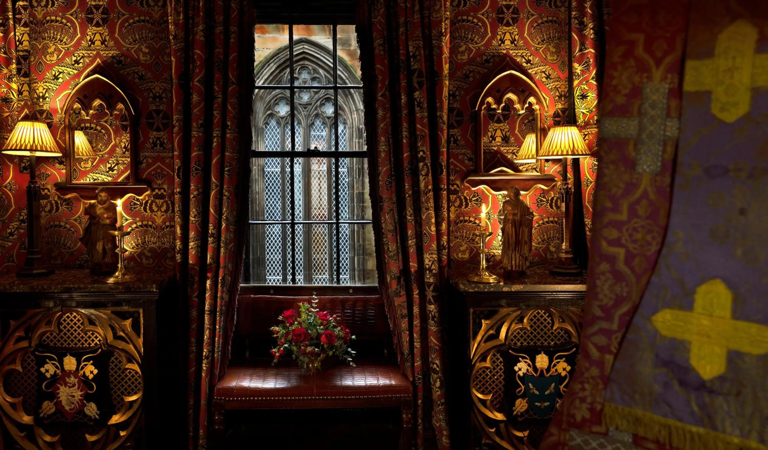 Decorative detail in The Witchery by the Castle