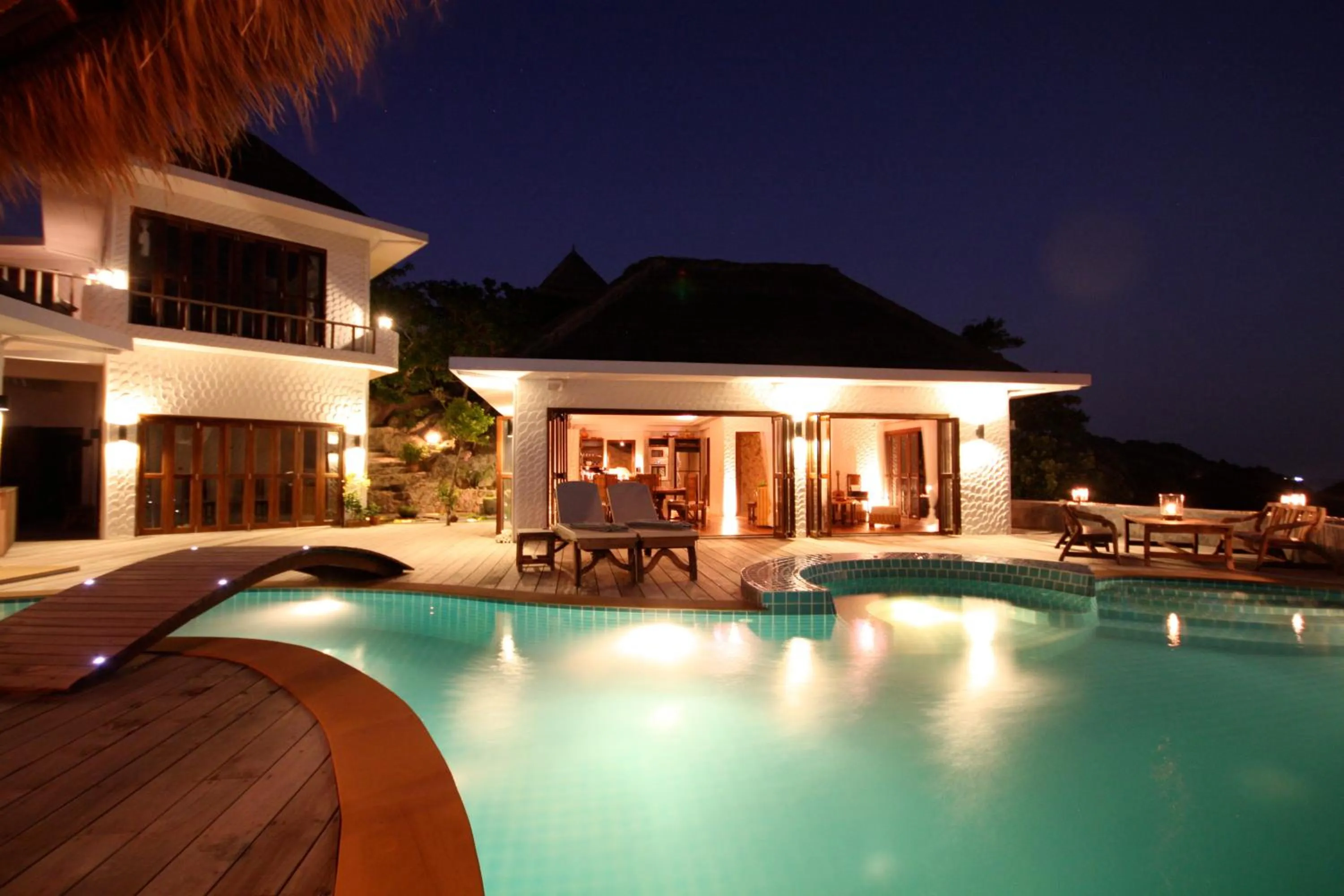 Balcony/Terrace in Villas Sabai Jai