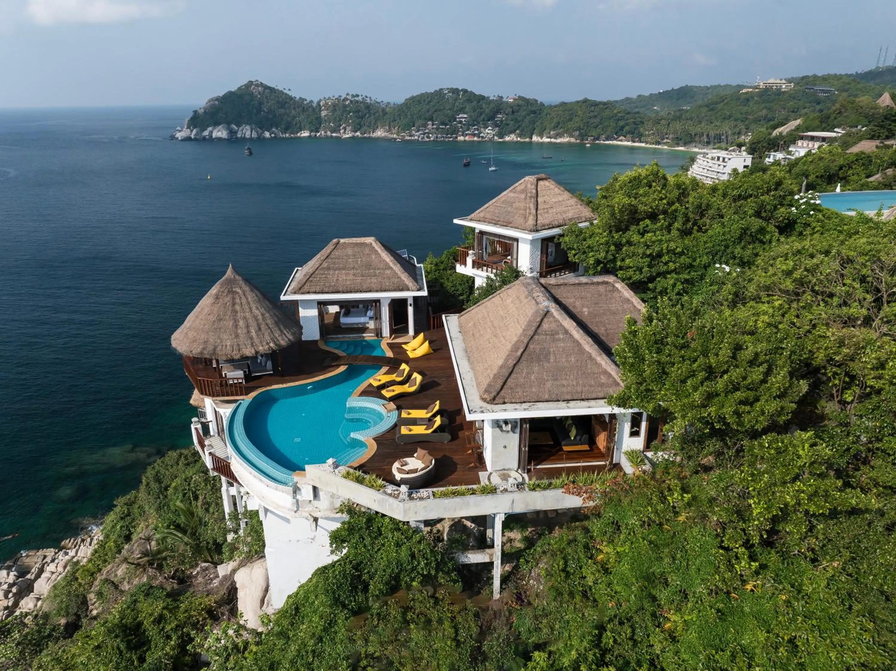 Bird's eye view in Villas Sabai Jai