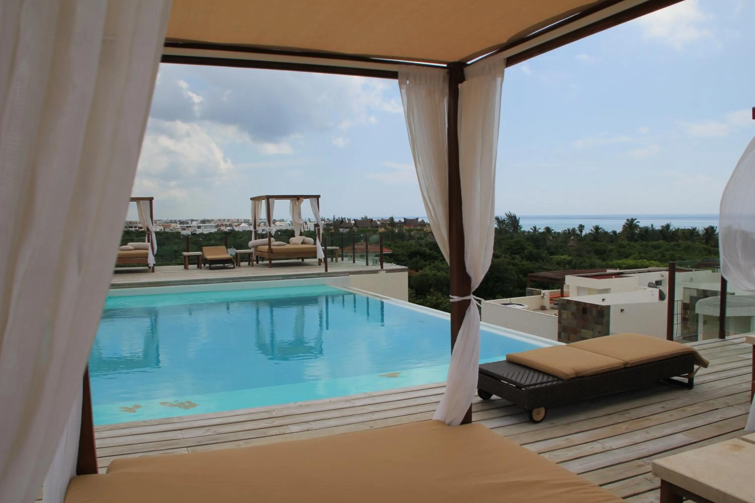 Pool view in La Brisa Condo by BVR