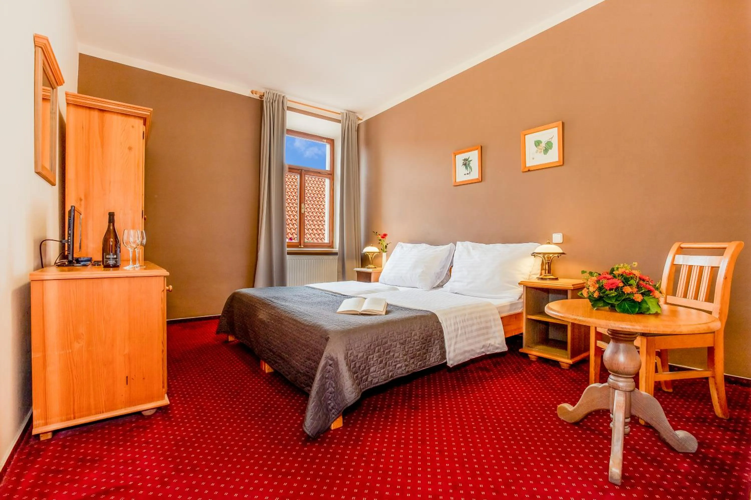 Bed in Hotel Panská