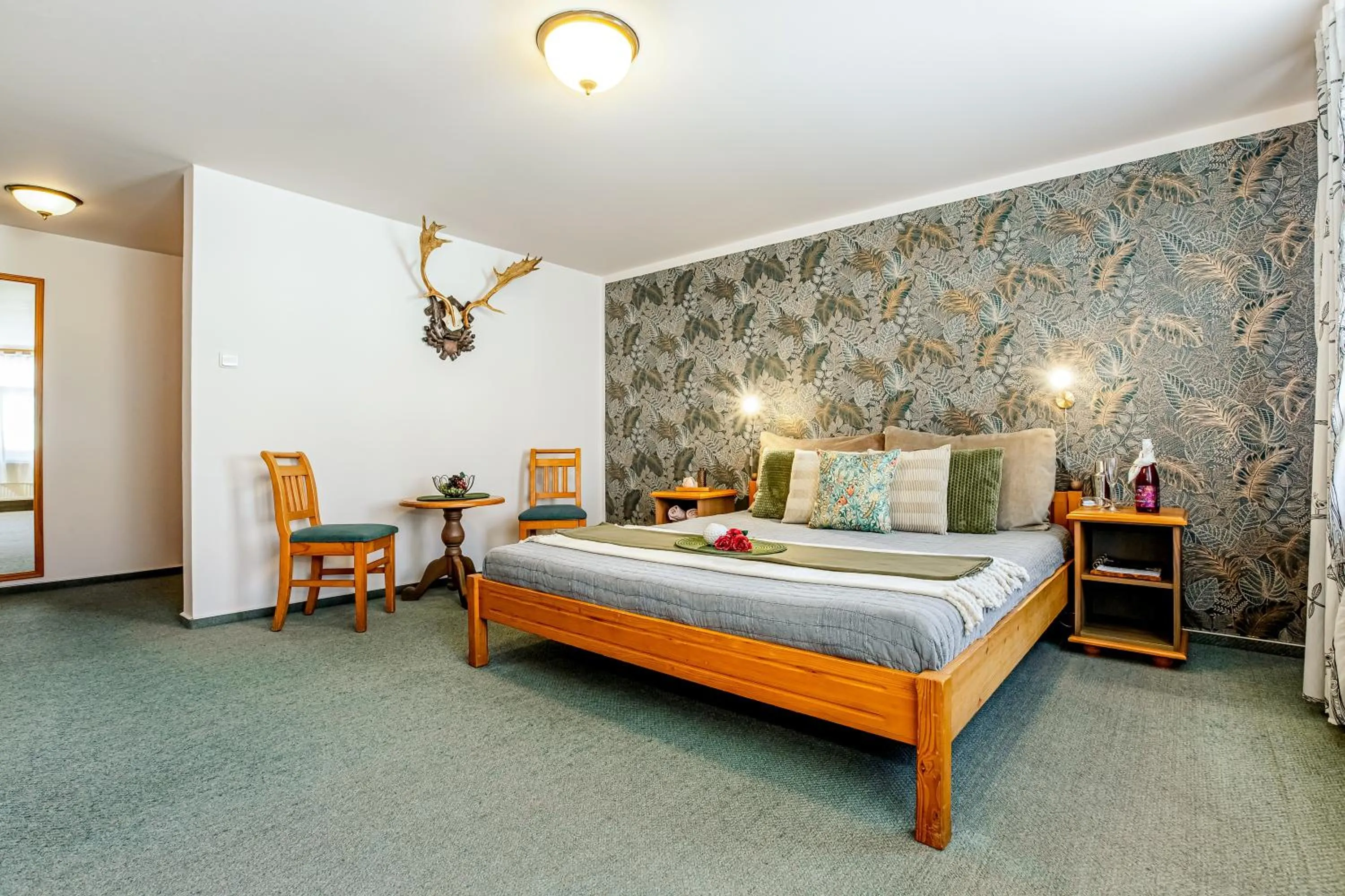 Bed in Hotel Panská