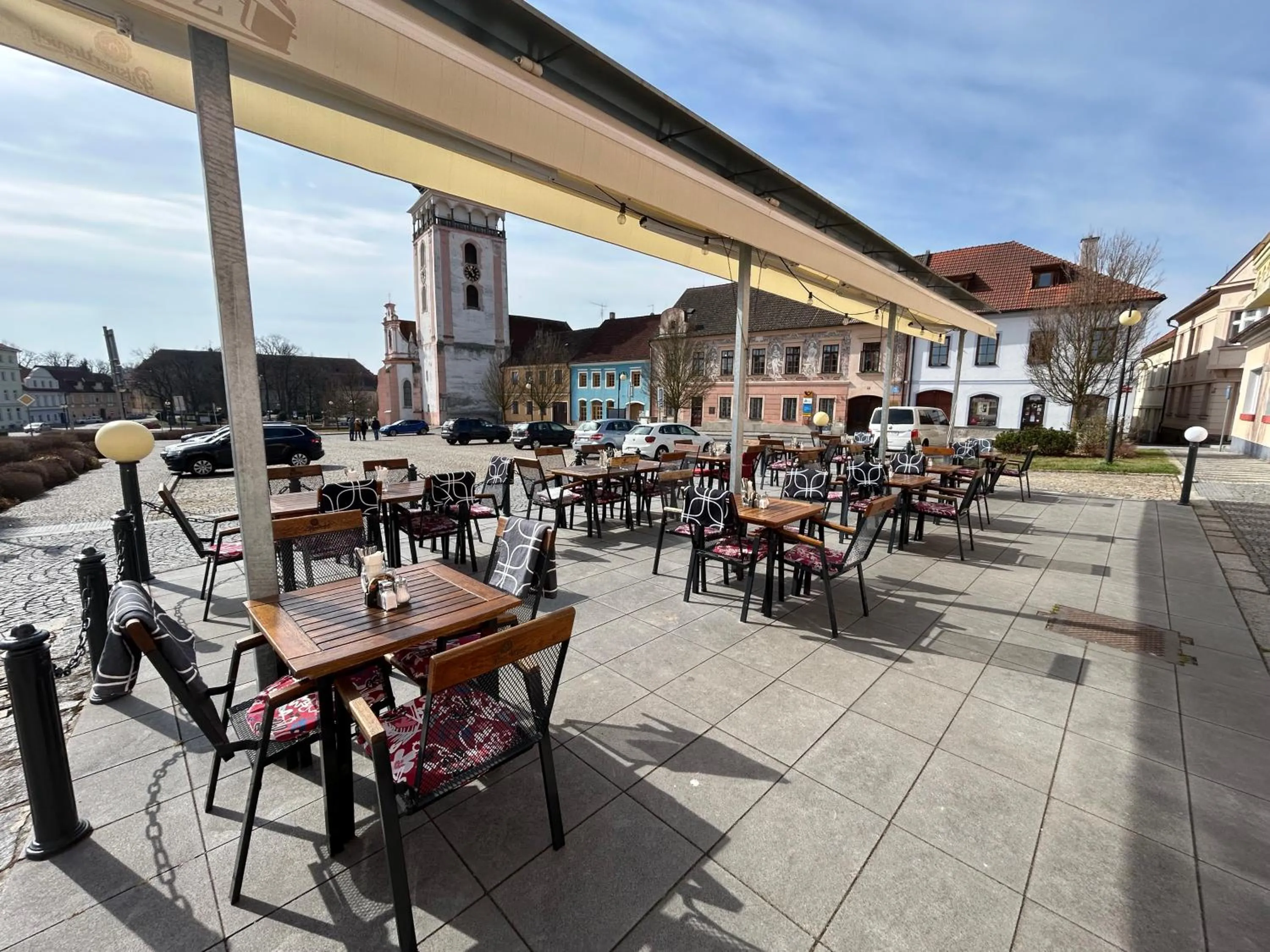 Restaurant/places to eat in Hotel Panská