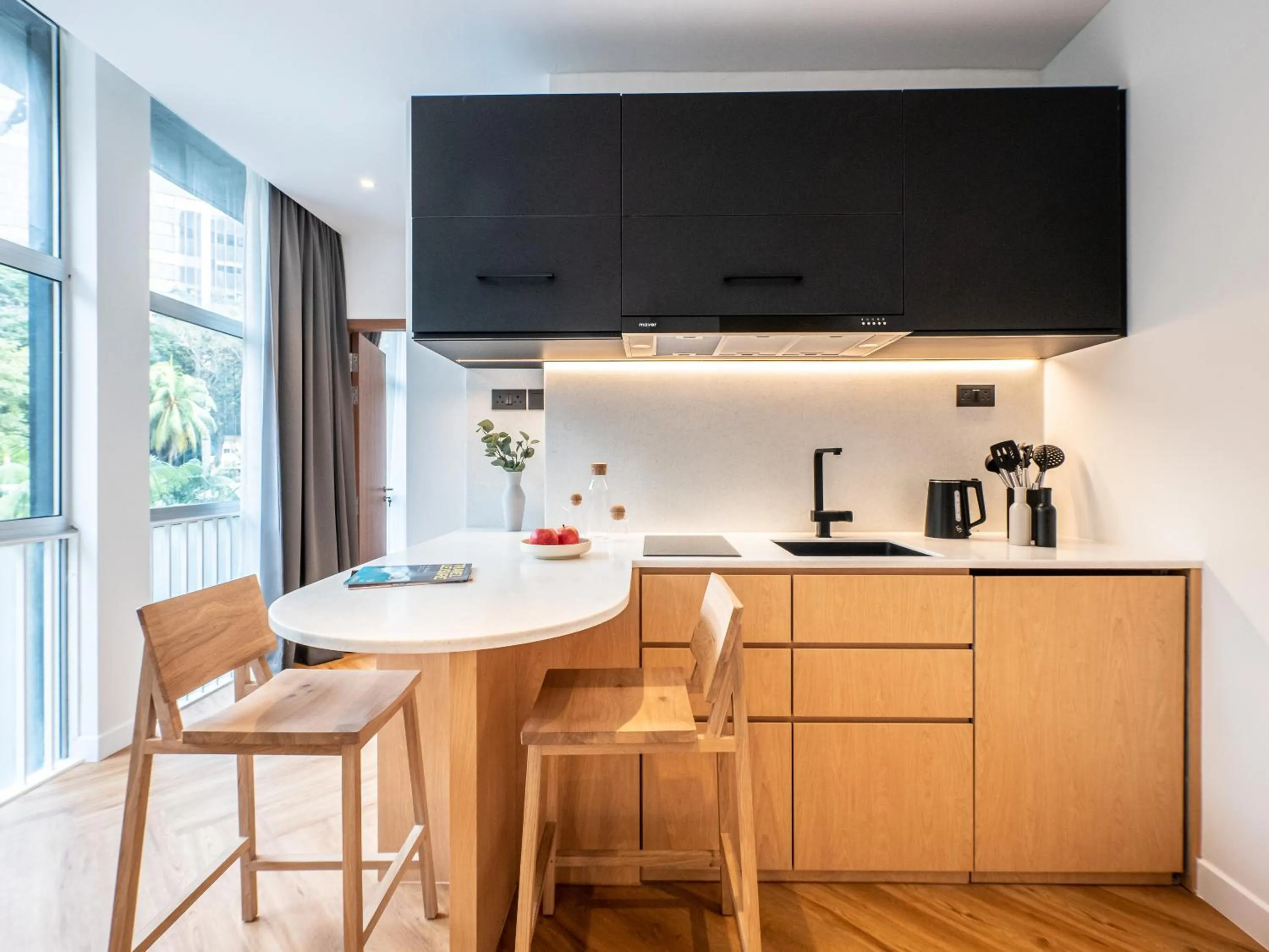 Kitchen or kitchenette in Habyt Cantonment - formerly Hmlet Cantonment