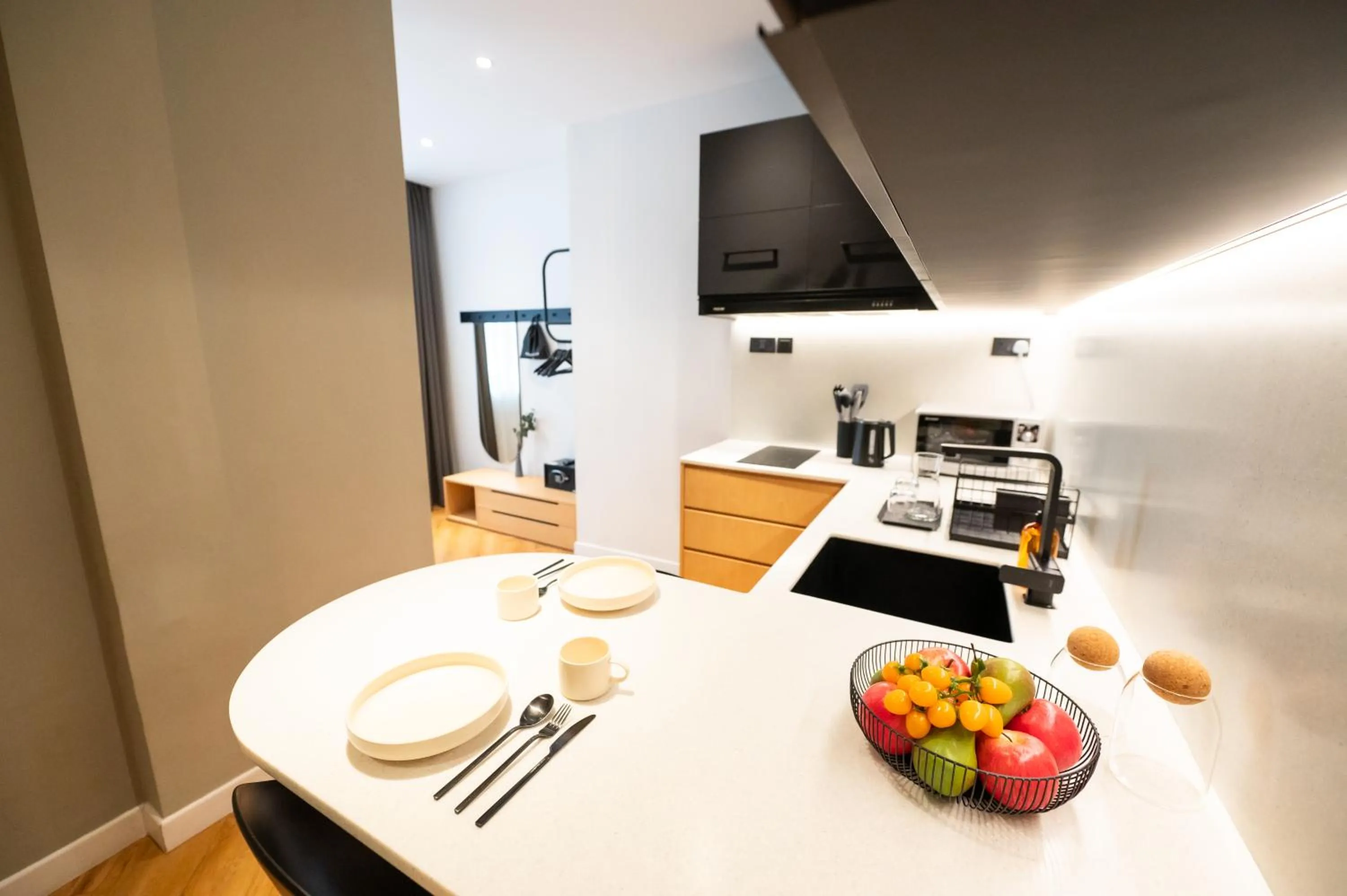 Kitchen or kitchenette in Habyt Cantonment - formerly Hmlet Cantonment