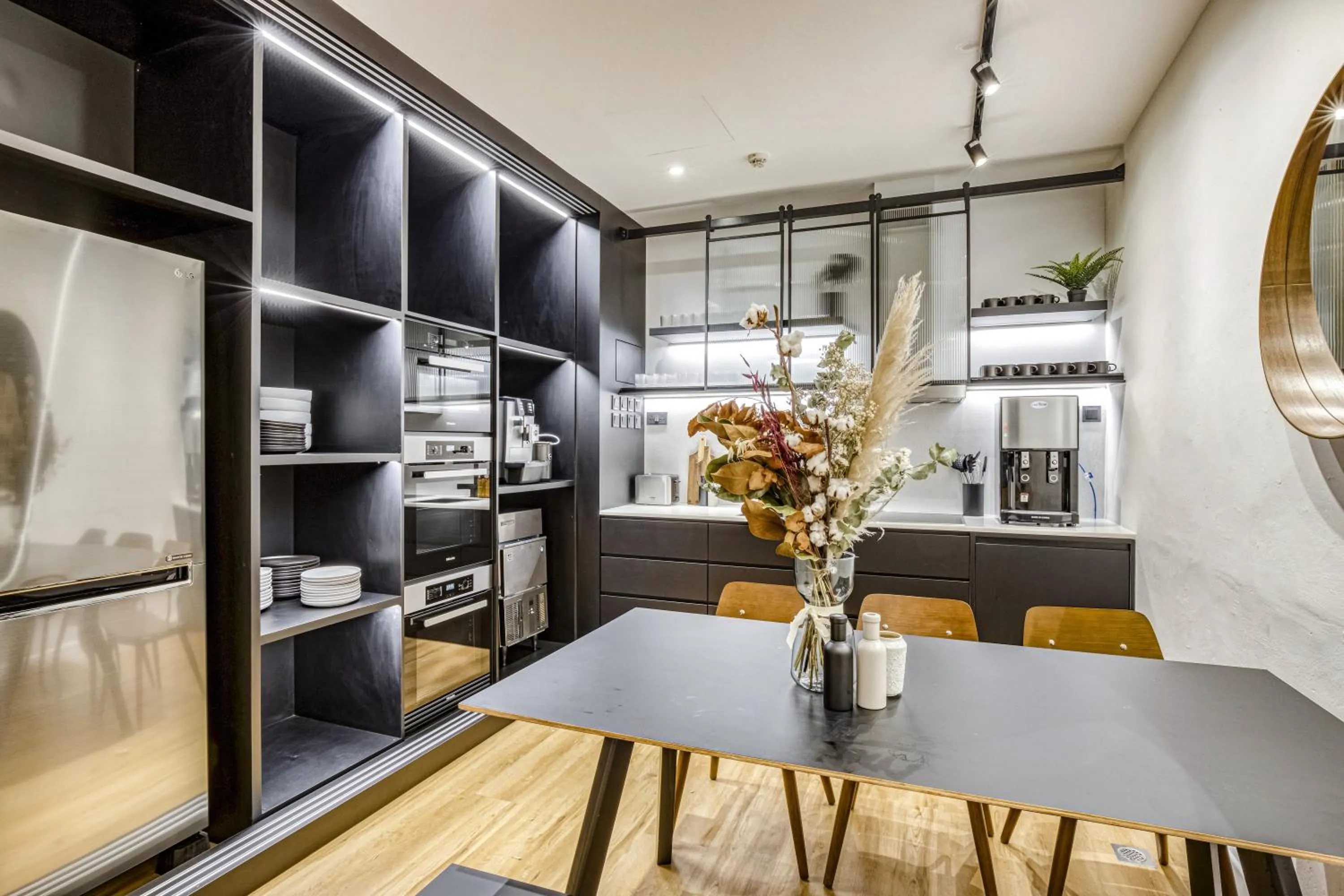 Communal kitchen in Habyt Cantonment - formerly Hmlet Cantonment