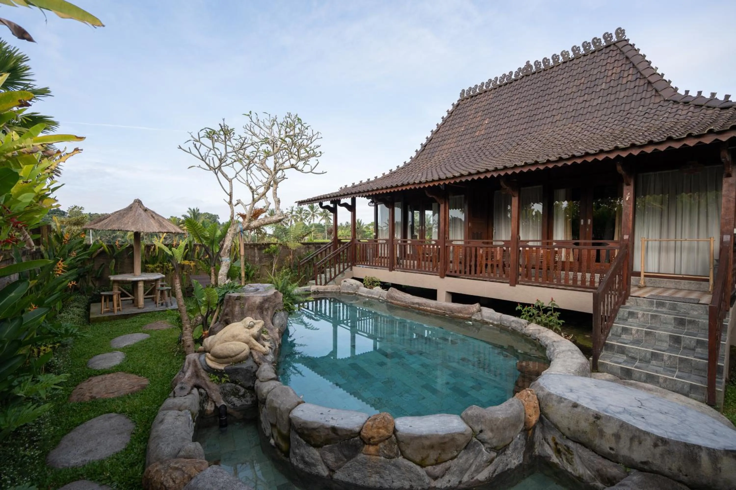 Property building in Uma Sebatu Villa Ubud