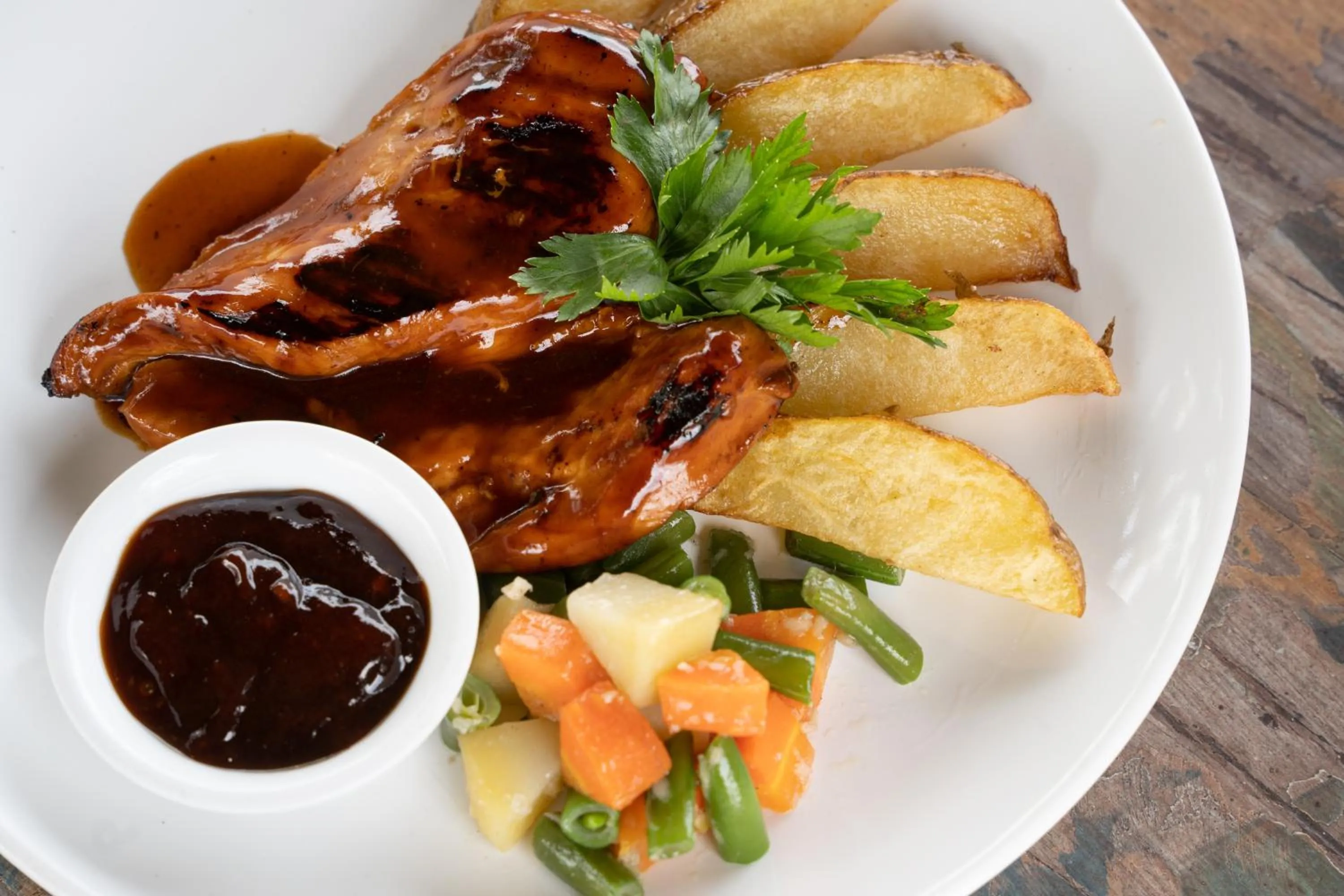 Food and drinks in Uma Sebatu Villa Ubud