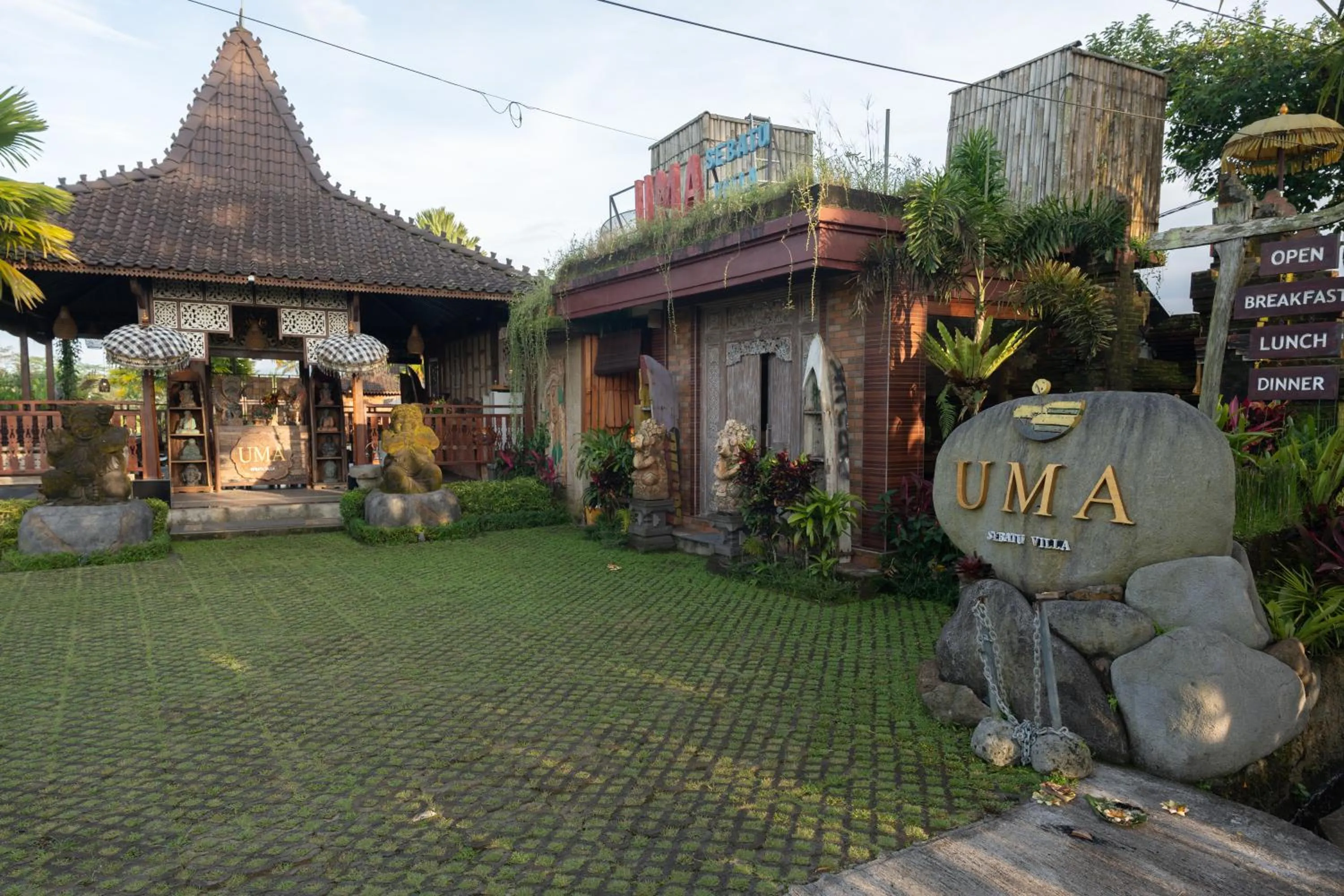 Property building in Uma Sebatu Villa Ubud