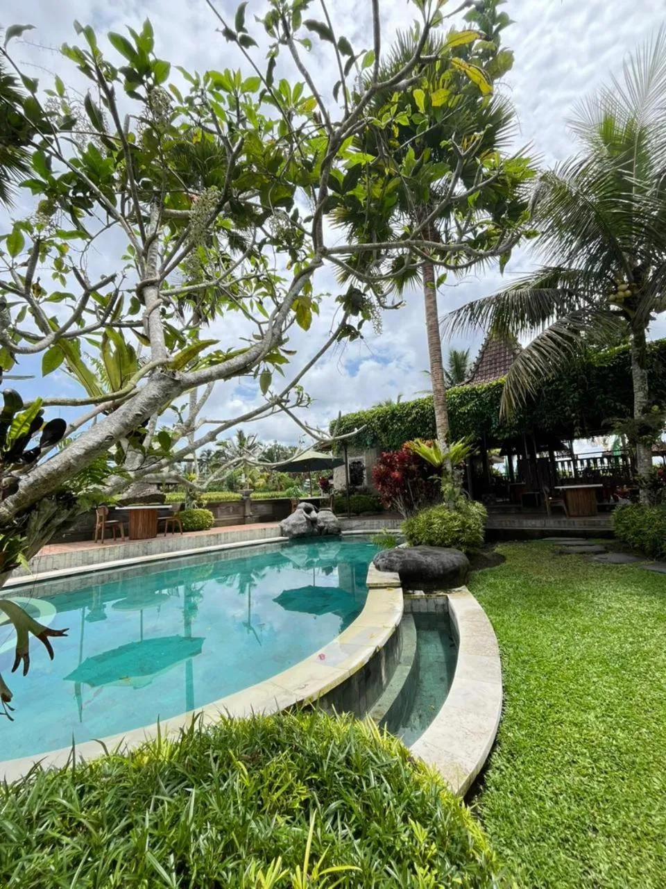 Swimming pool in Uma Sebatu Villa Ubud