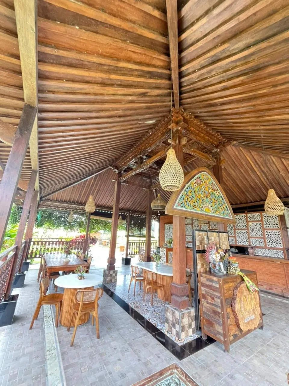 Restaurant/places to eat in Uma Sebatu Villa Ubud