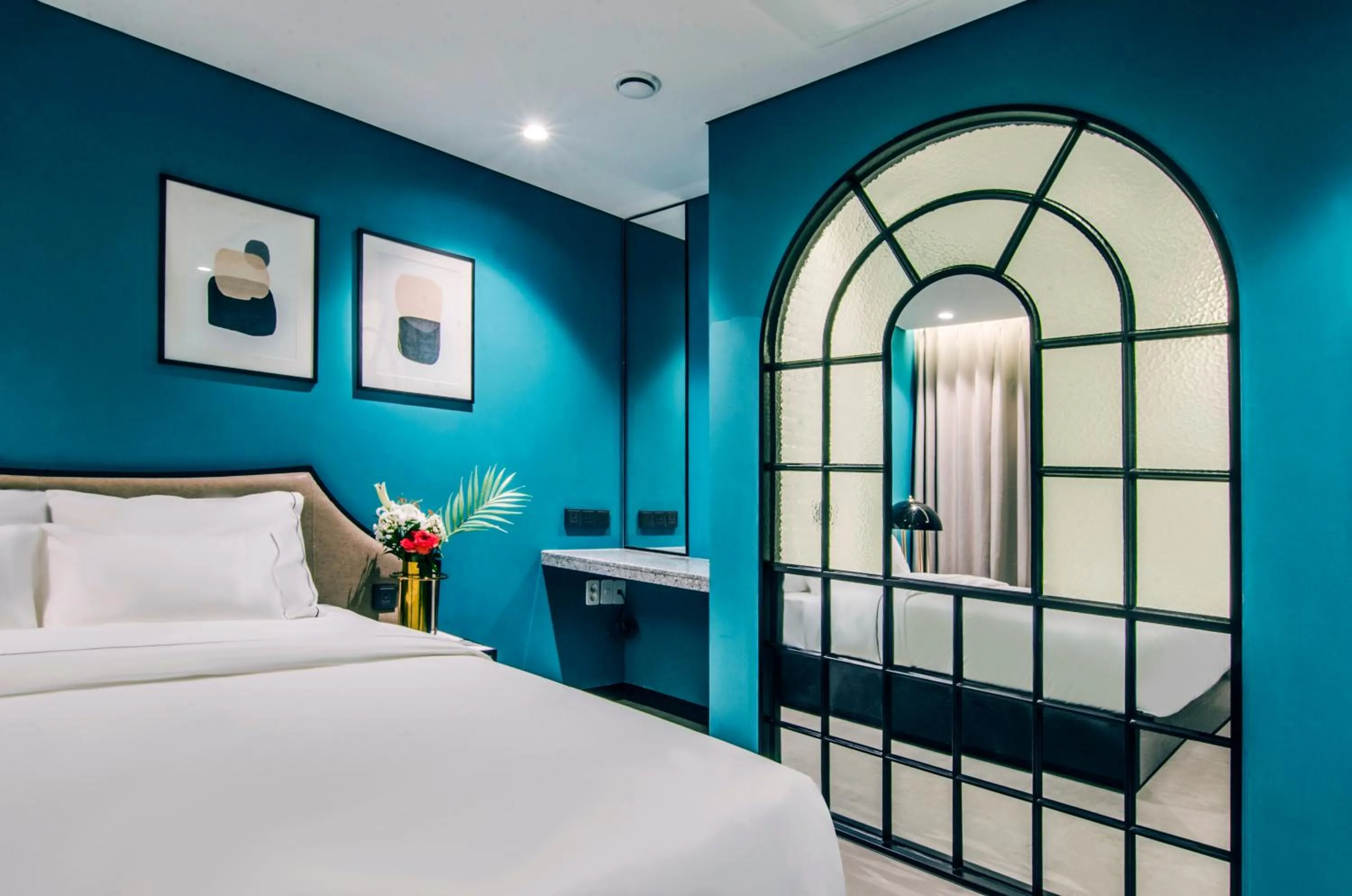 Deluxe Double Room in Hotel the Castle Jamsil-Sene