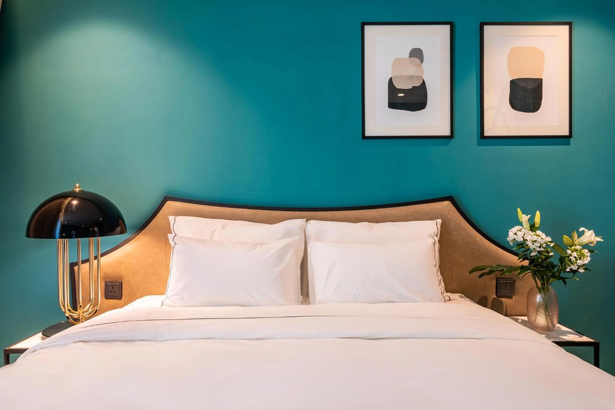 Bed in Hotel the Castle Jamsil-Sene