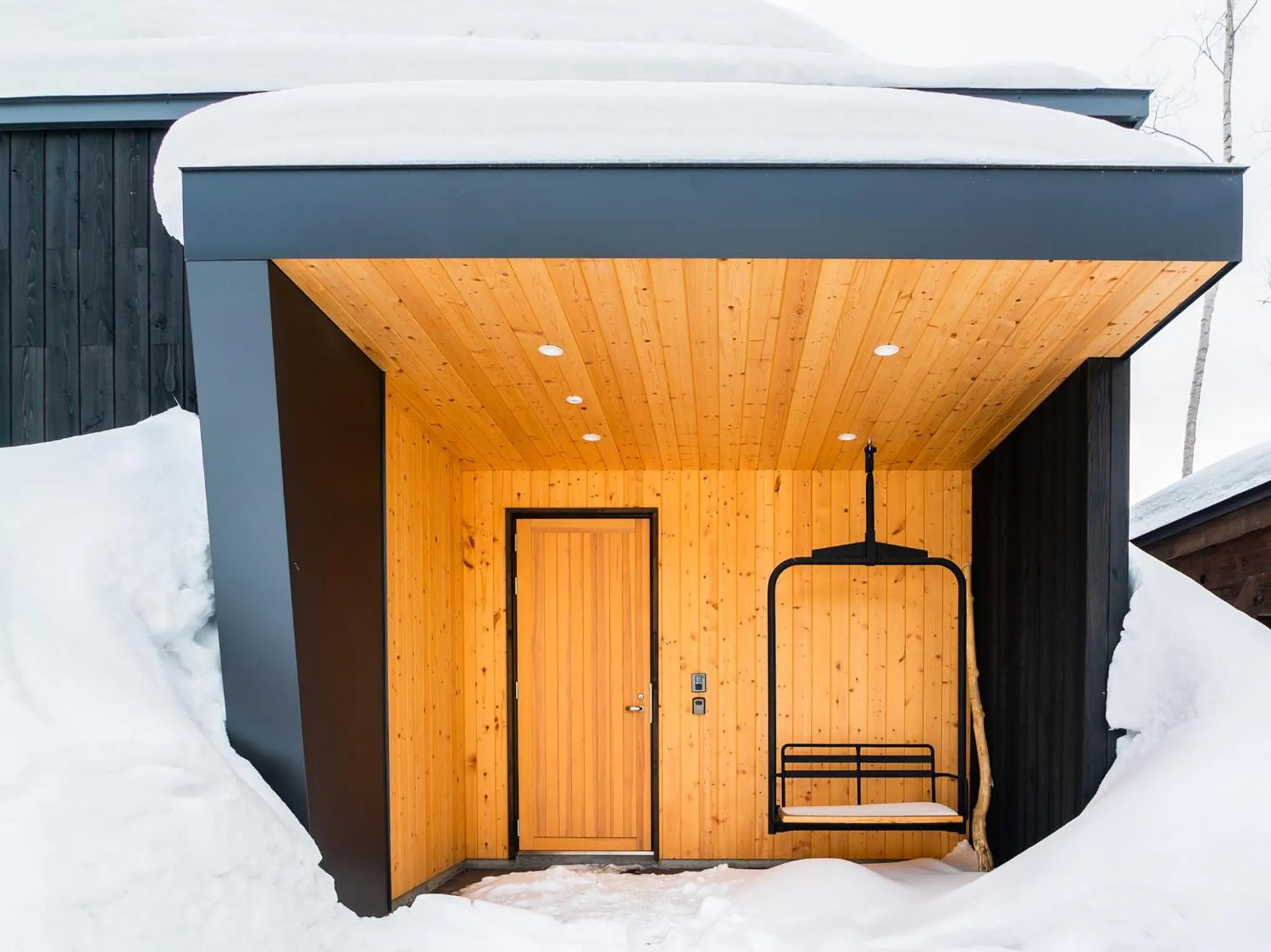 Facade/entrance in Birchwood Chalet