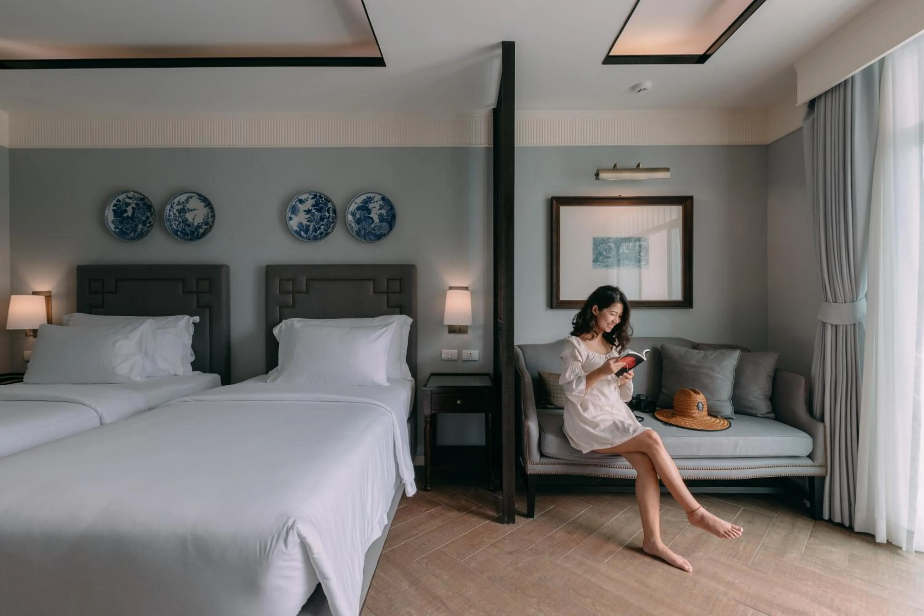 View (from property/room), Bed in Marina Gallery Resort-KACHA-Kalim Bay by Sugar Marina Boutique Hotels