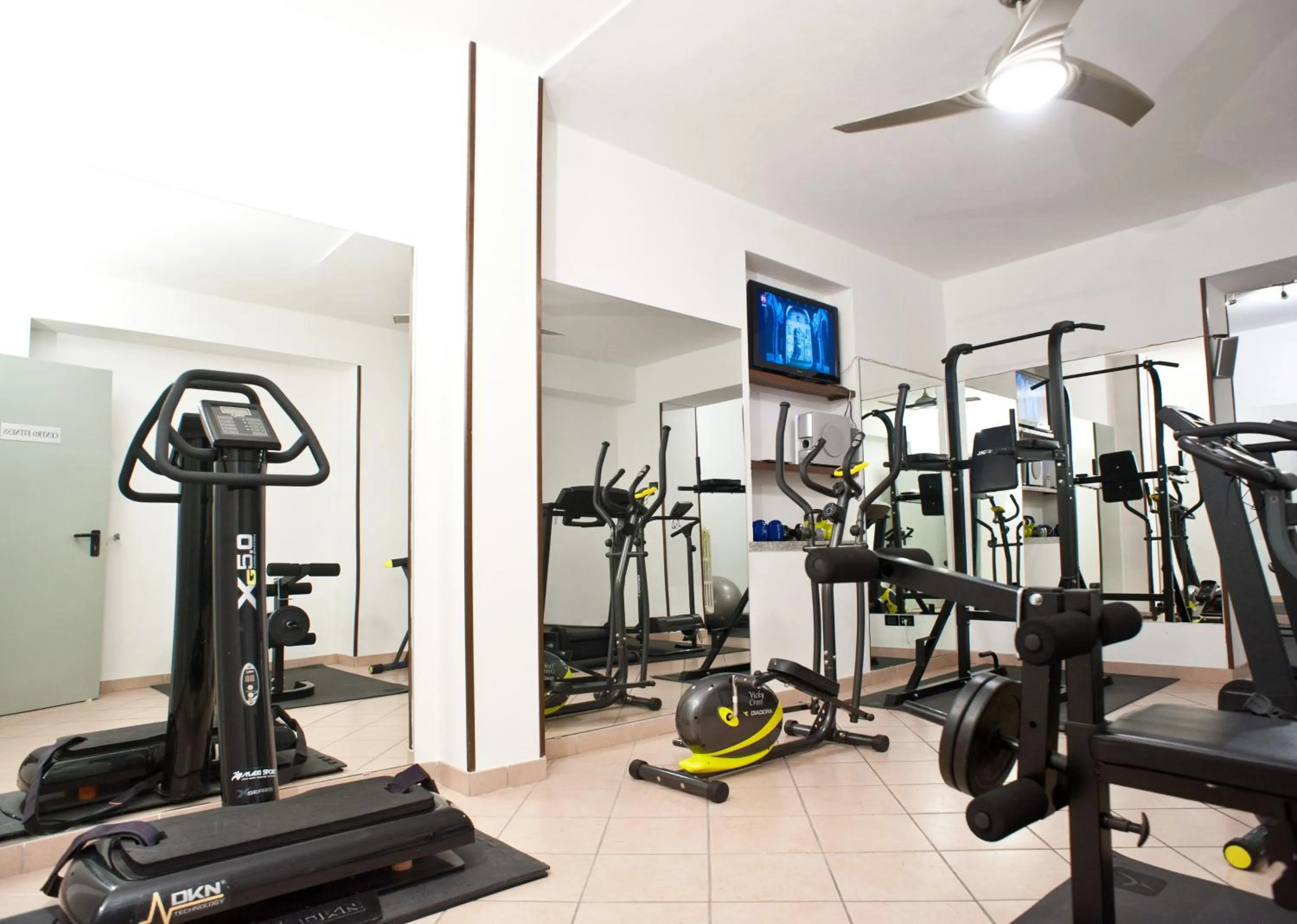 Fitness centre/facilities in Hotel Oasi Verde
