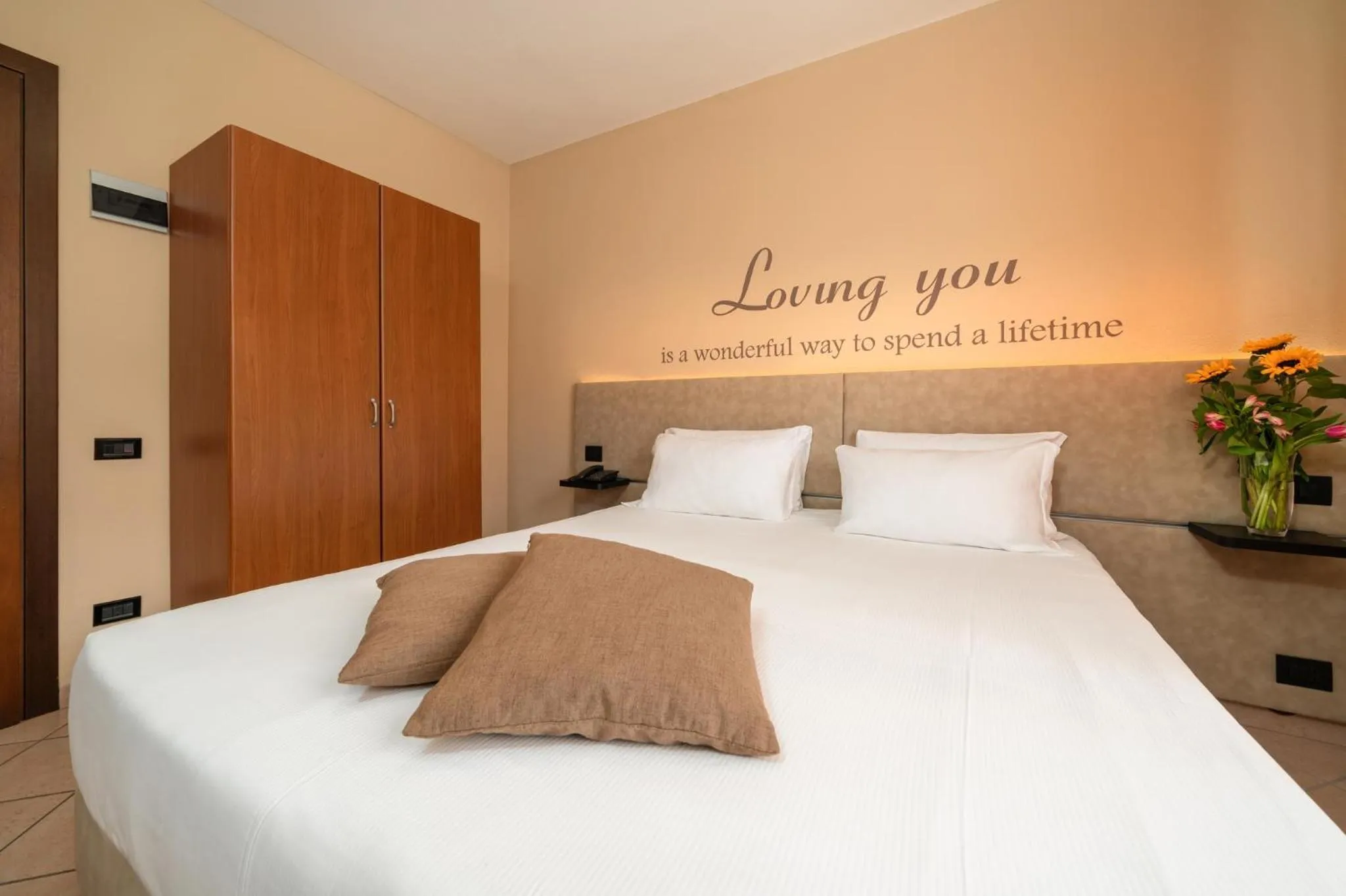 Bedroom, Bed in Hotel Oasi Verde