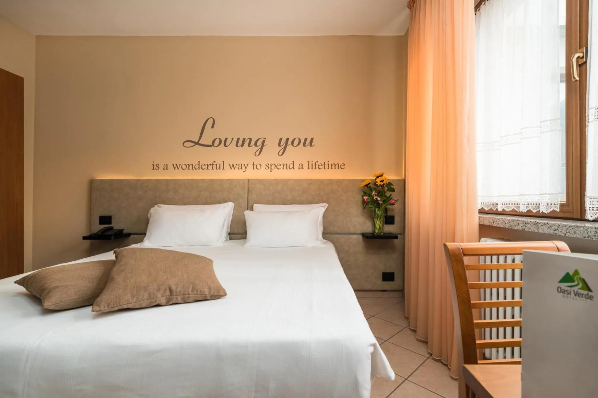 Bedroom, Bed in Hotel Oasi Verde