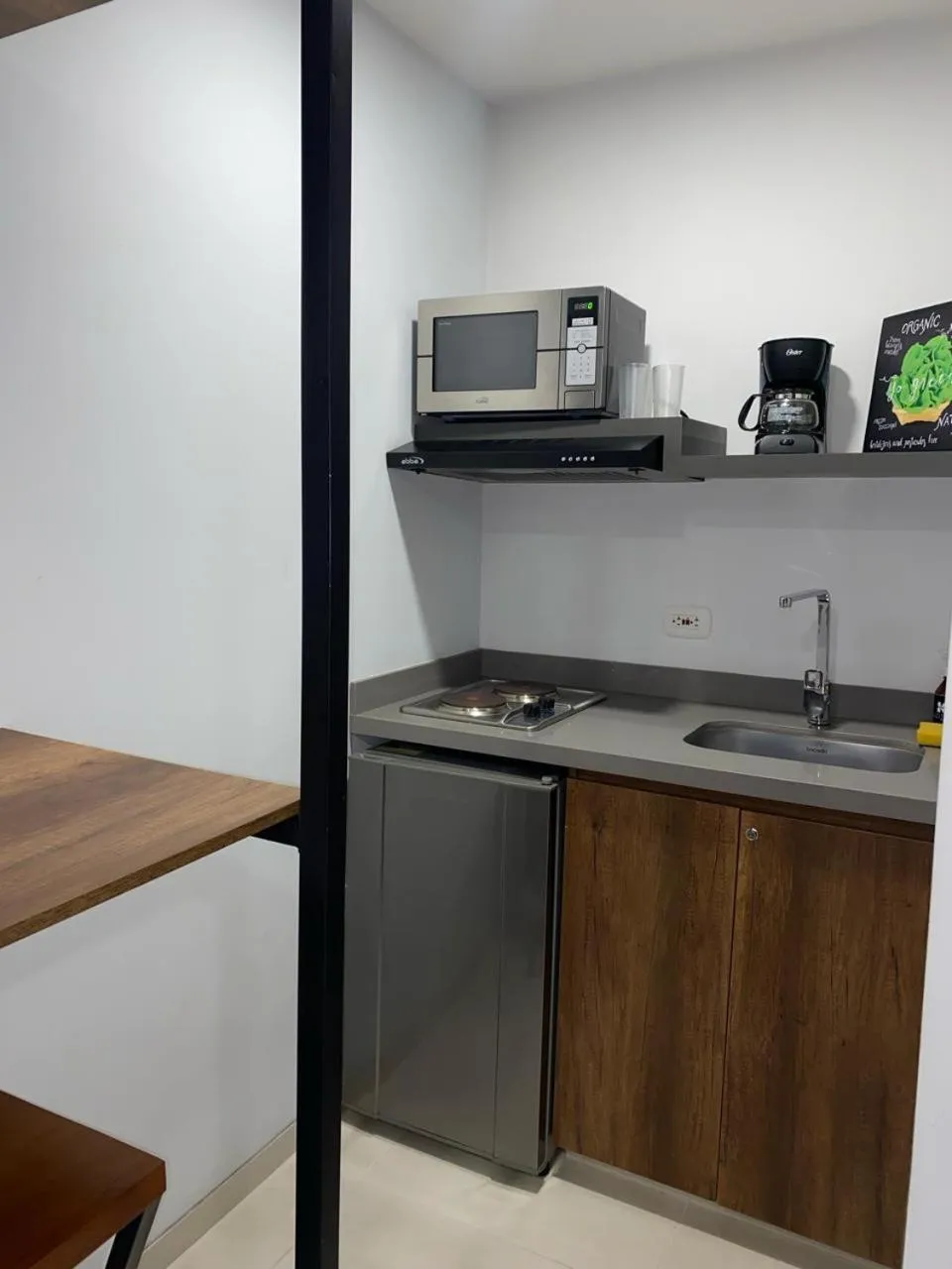 Kitchen or kitchenette in Kapital Suites