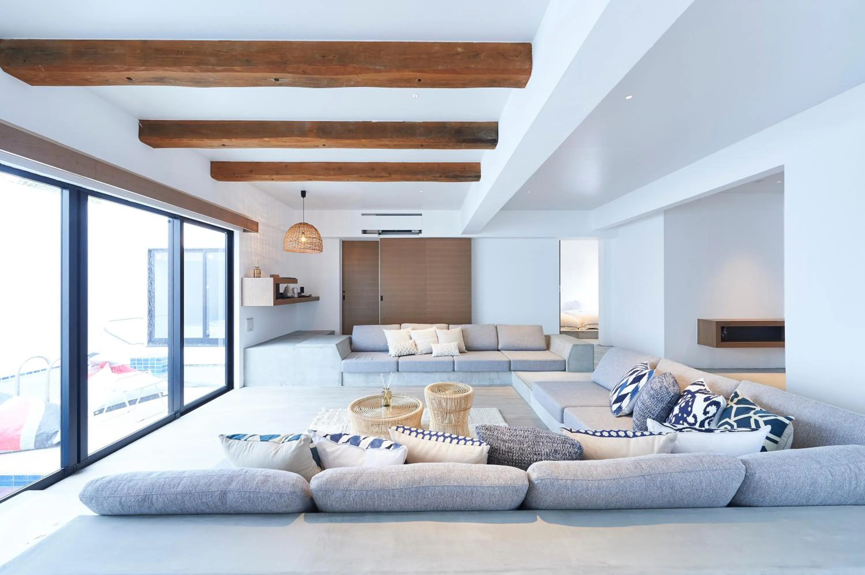 Living room in Grand Bleu Gamin