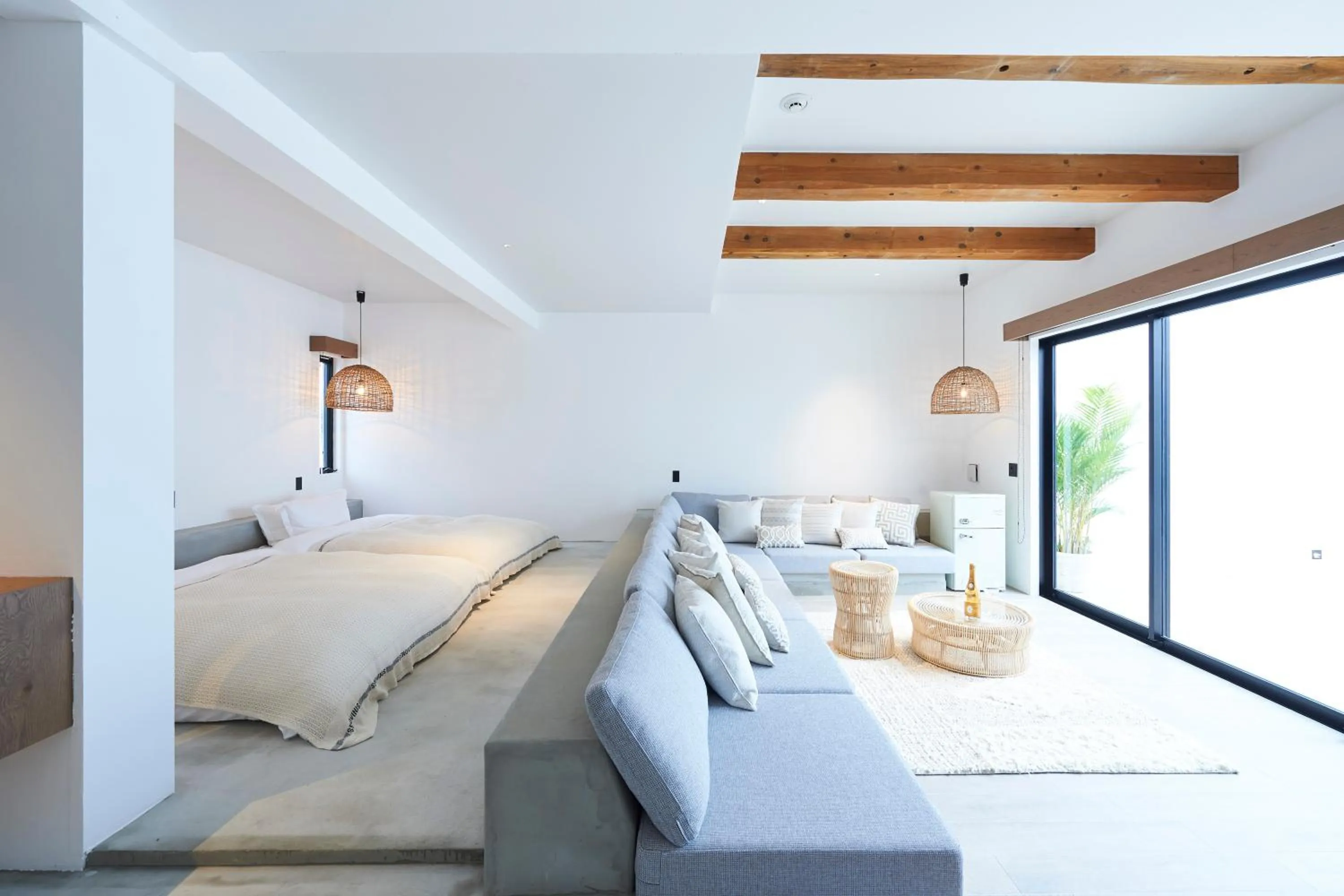 Living room in Grand Bleu Gamin