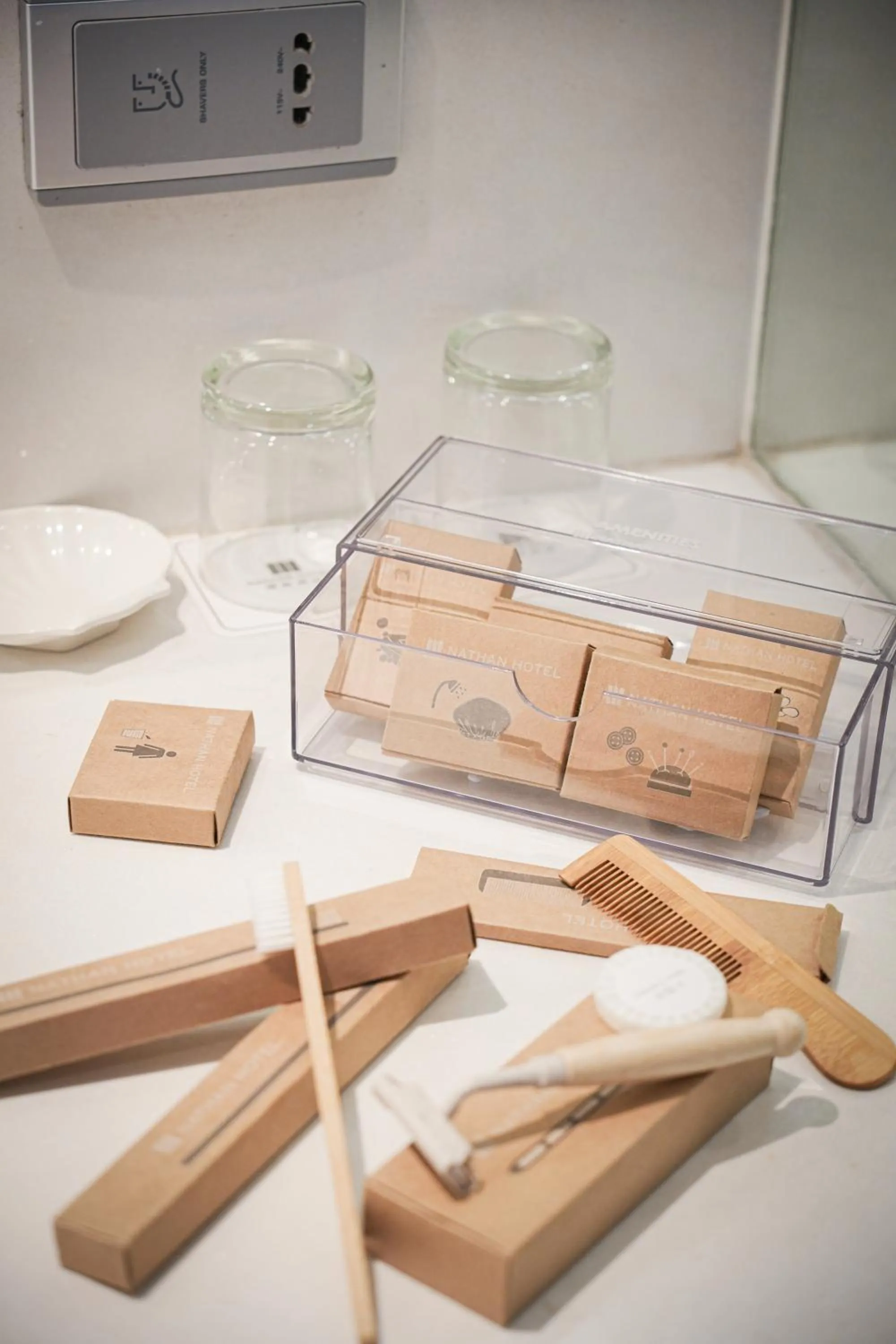 Toilet in Nathan Hotel