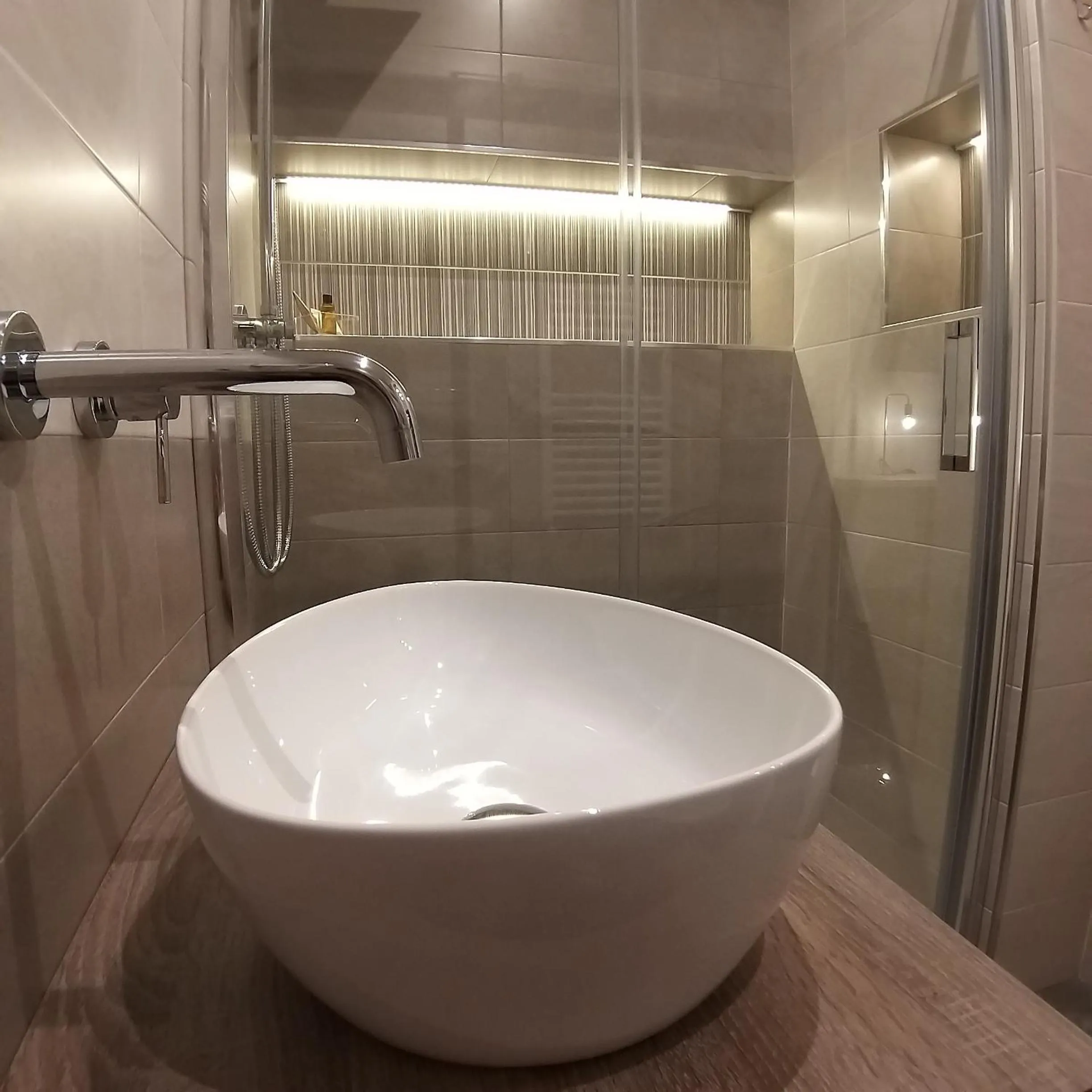 Bathroom in B&B La Rosa Felice