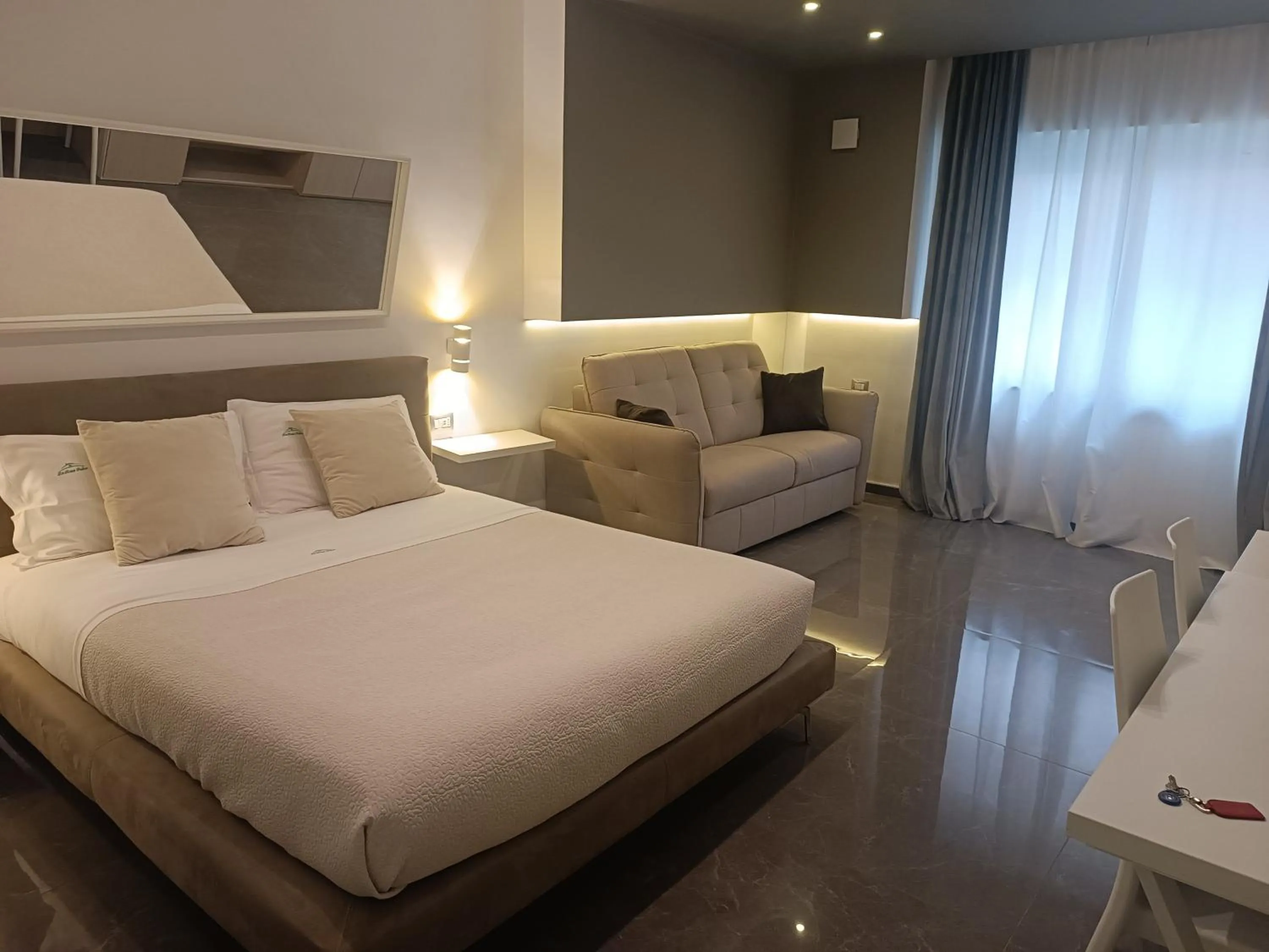 Bed in B&B La Rosa Felice