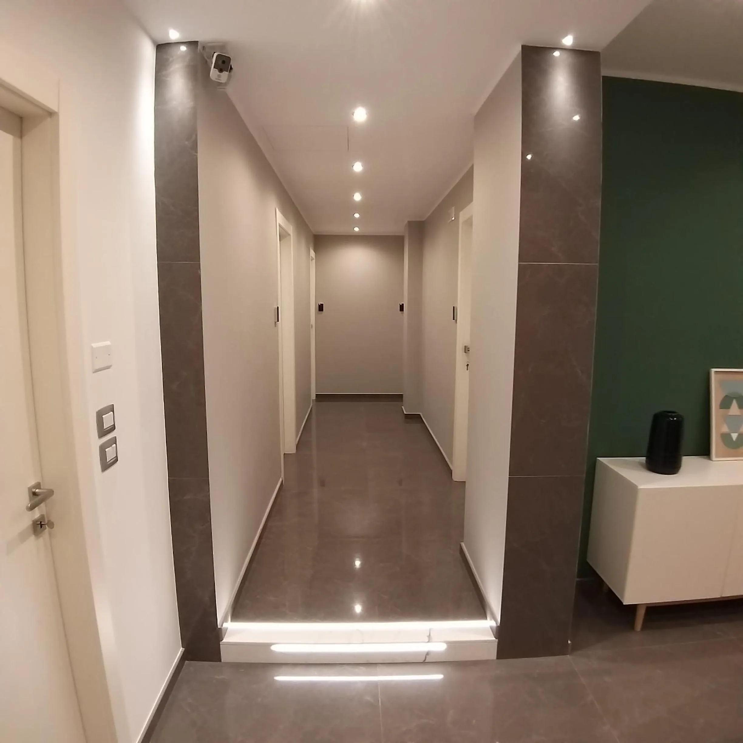 Communal lounge/ TV room in B&B La Rosa Felice