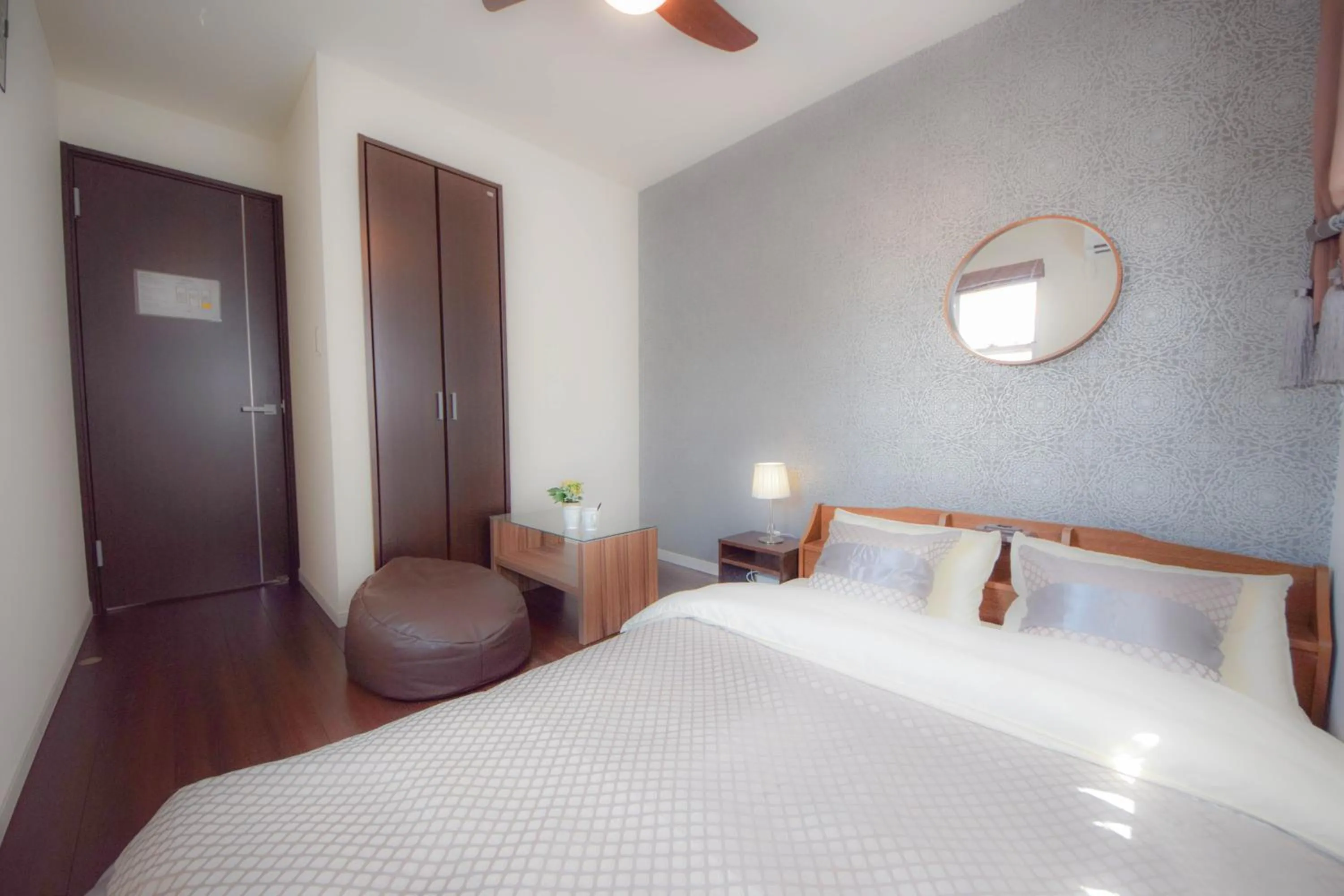 Bed in FINOA Residential Suite Kagurazaka