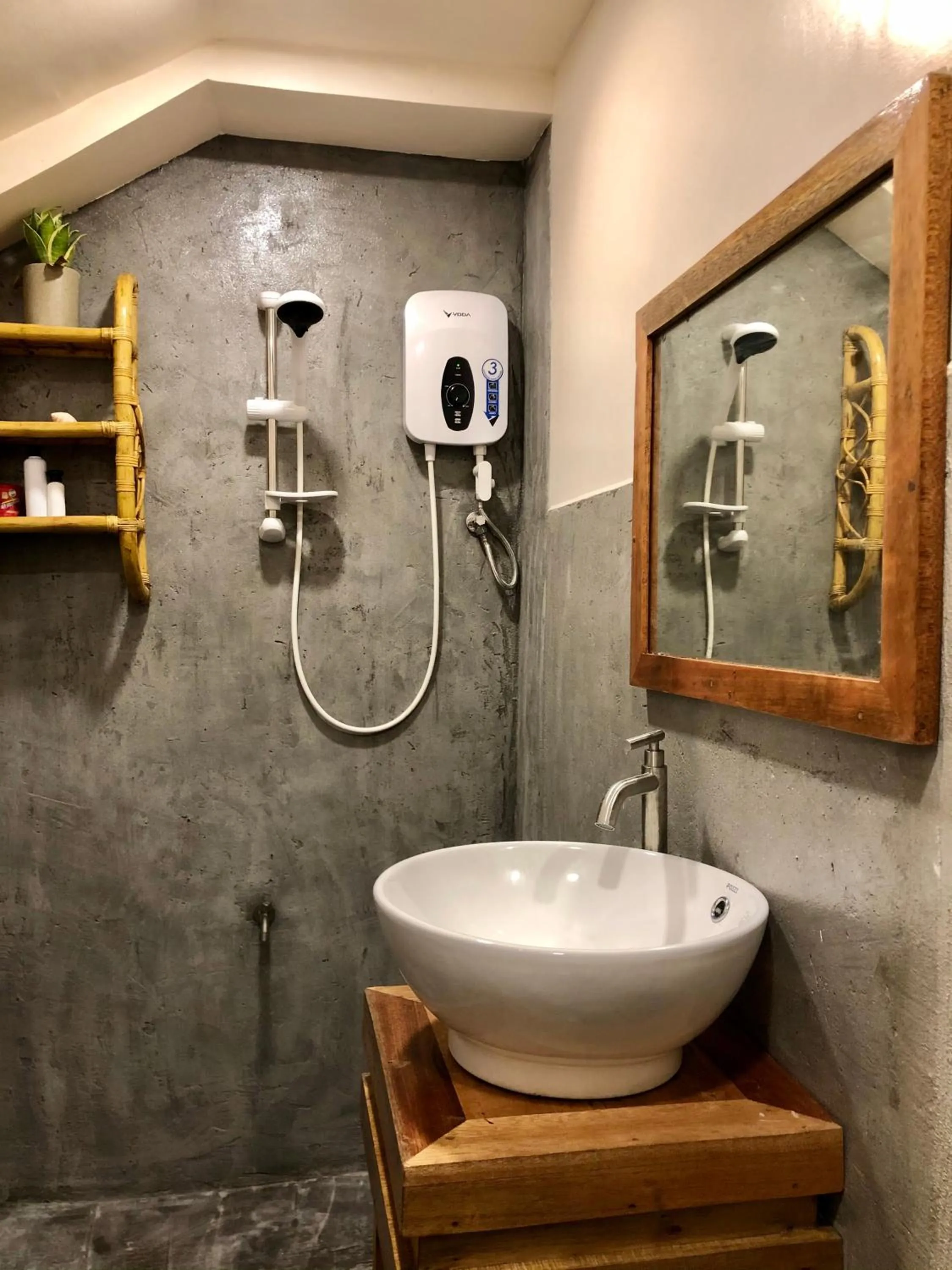 Shower in Happiness Beach Resort Siargao