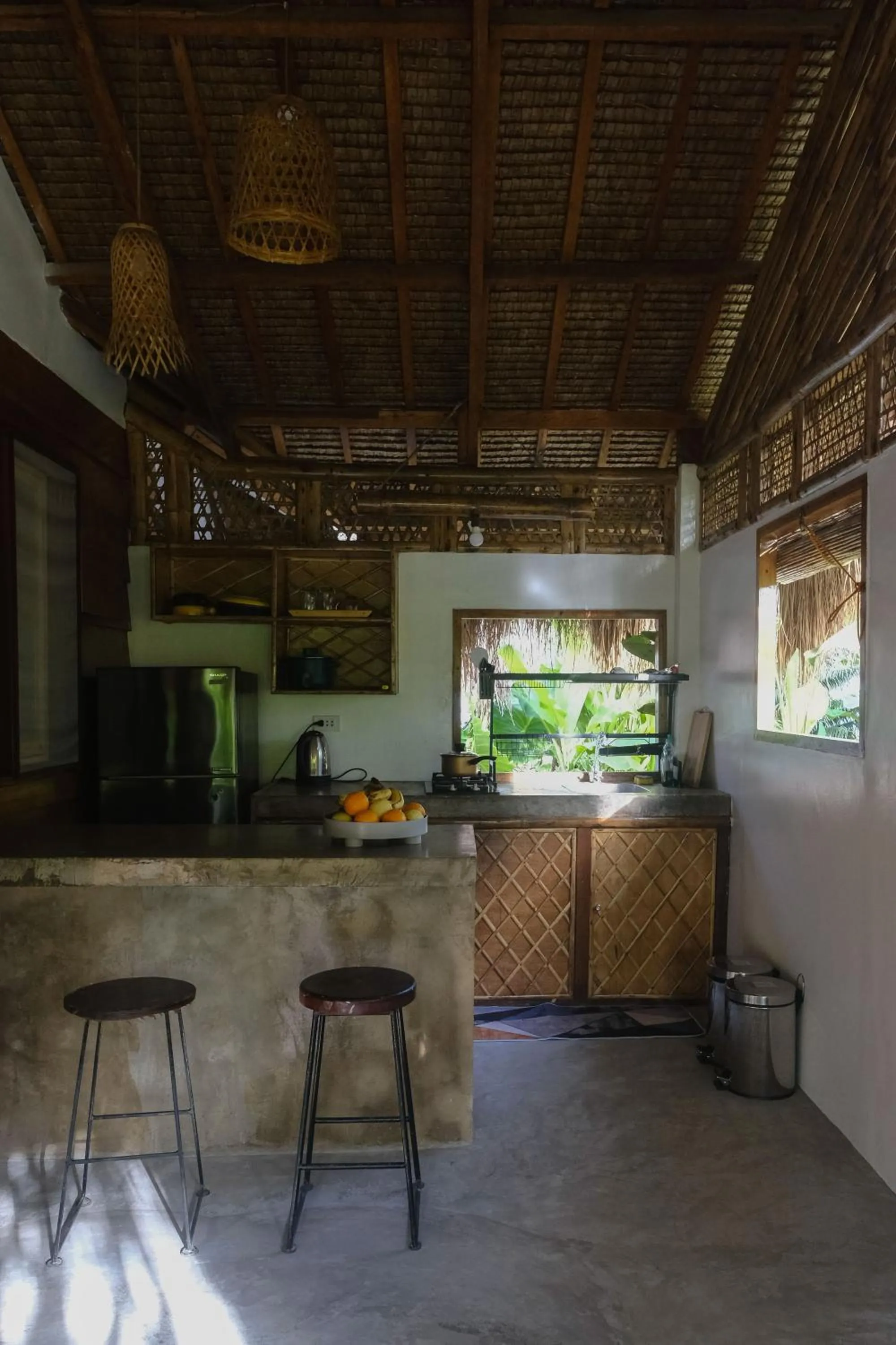 Kitchen or kitchenette in Happiness Beach Resort Siargao