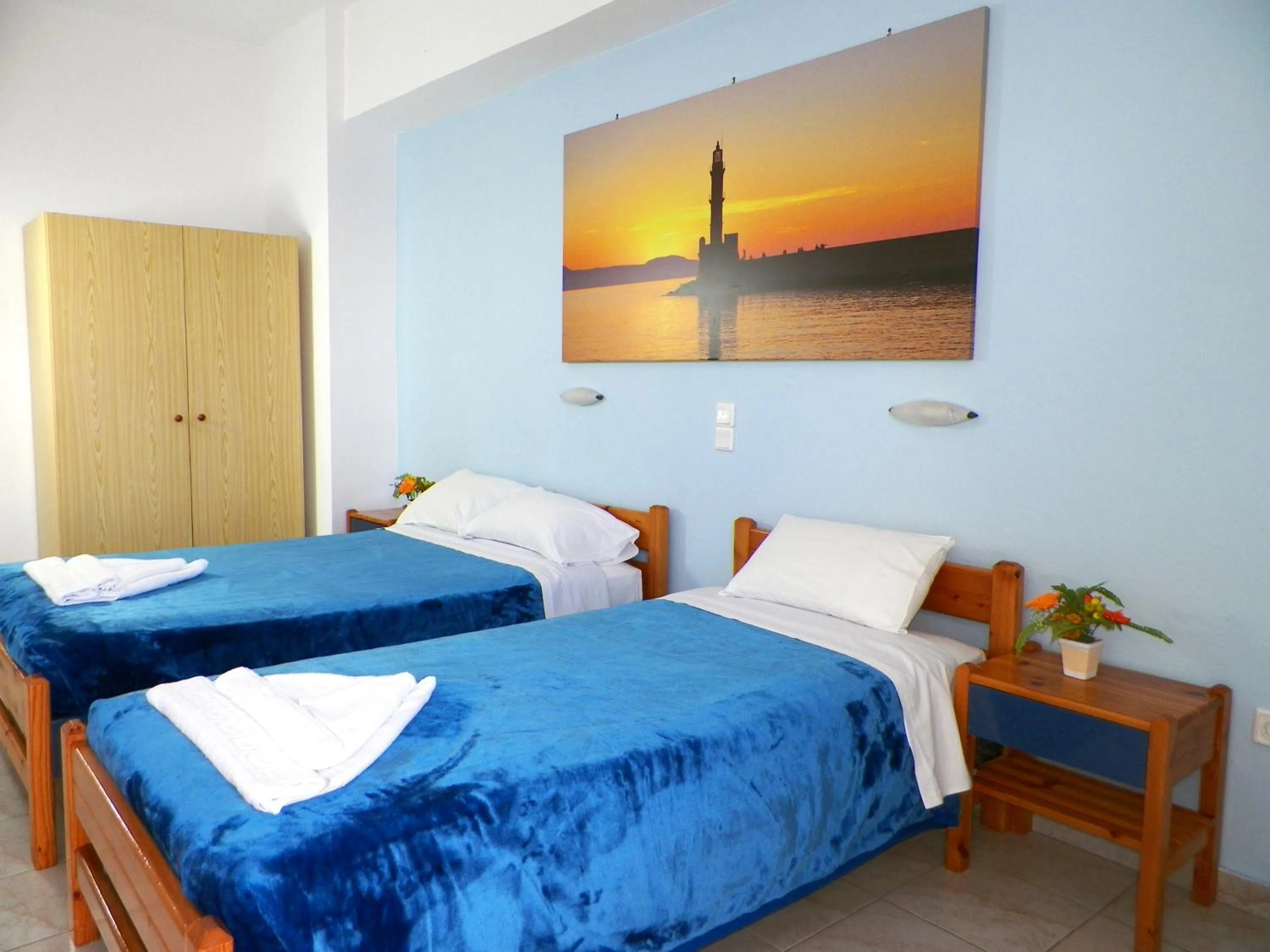 Bed in Christi Apartments