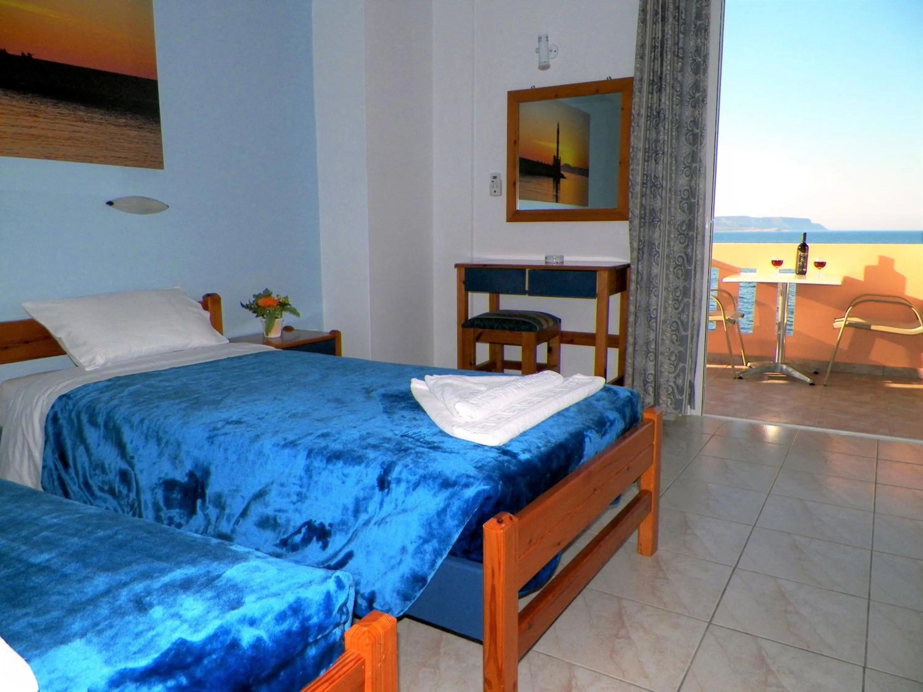 Bed in Christi Apartments