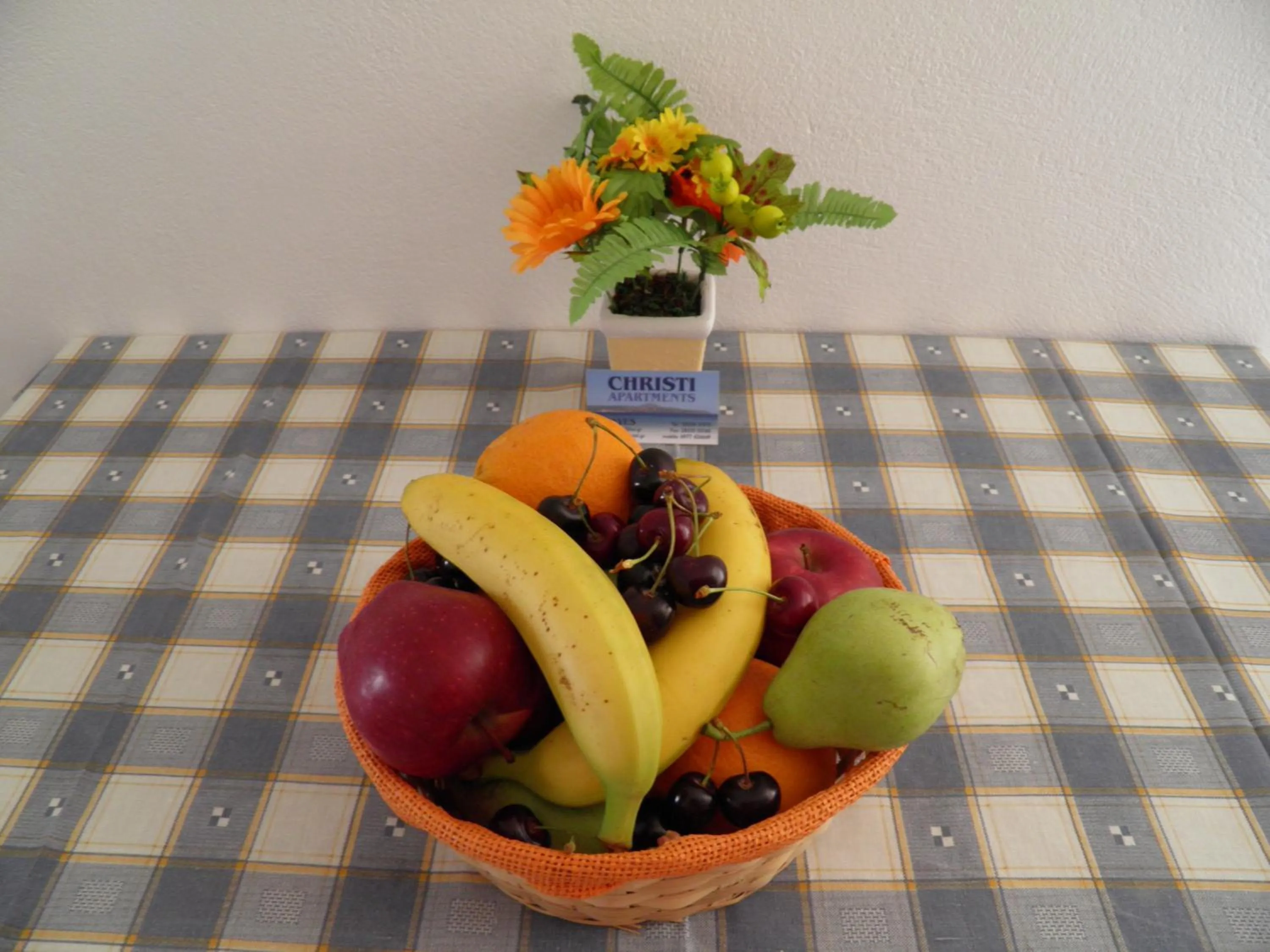 Decorative detail in Christi Apartments