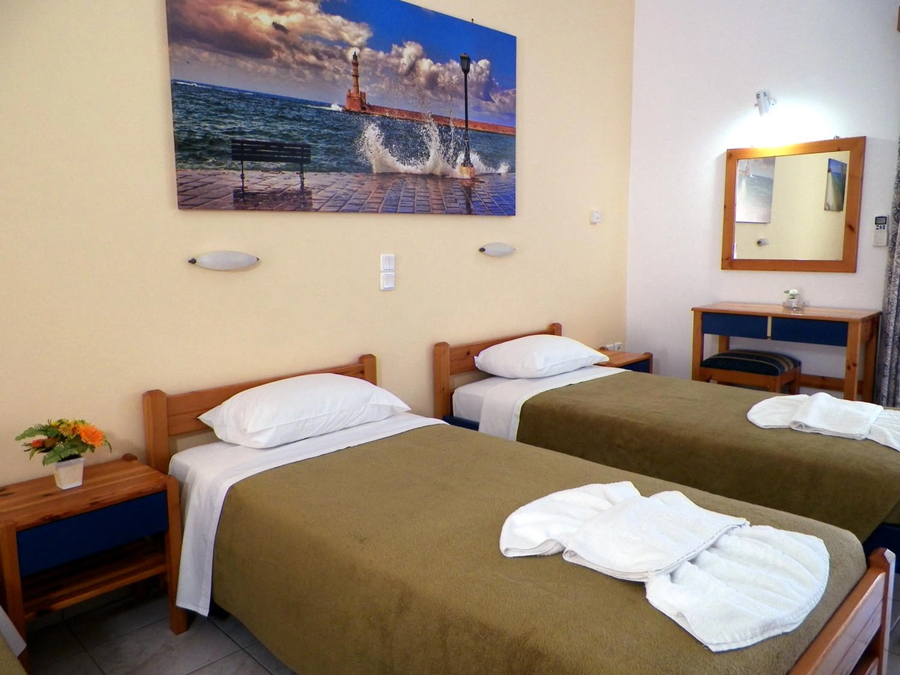 Bedroom in Christi Apartments