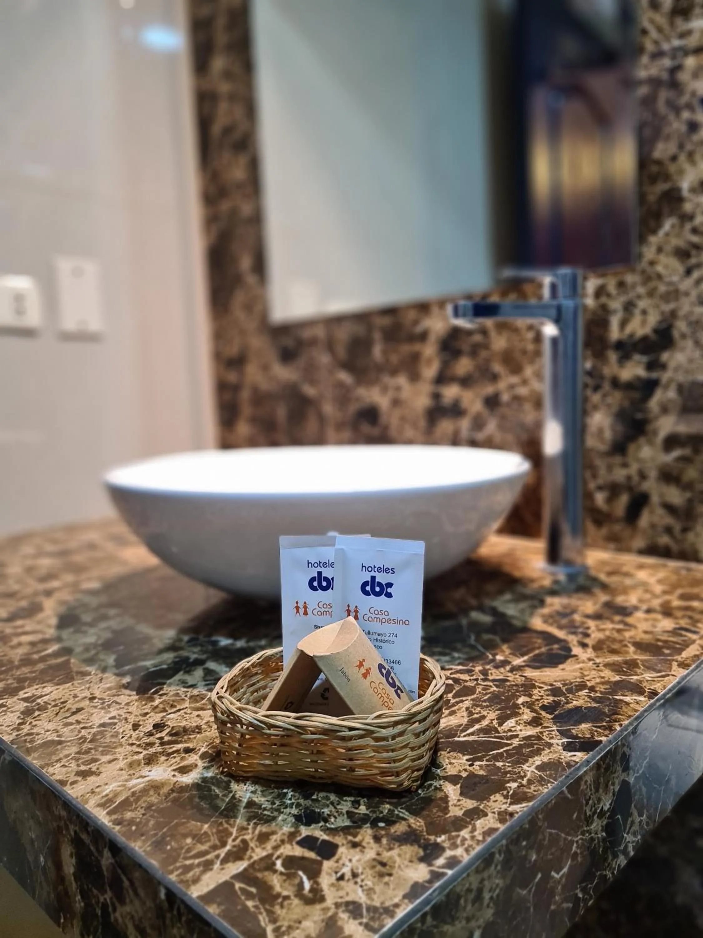 Shower in Hotel Casa Campesina